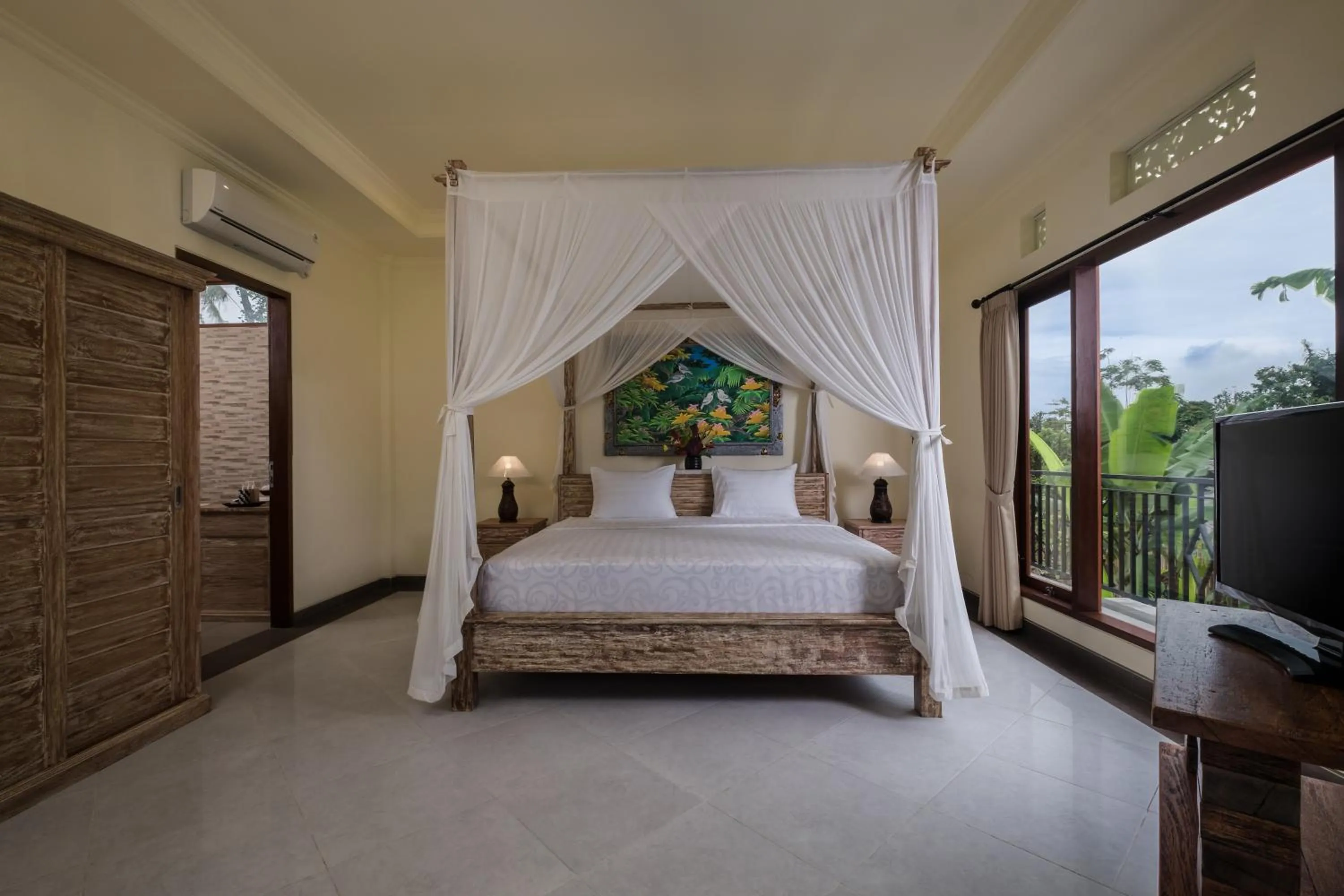 Bedroom, Bed in Puri Astina Villa