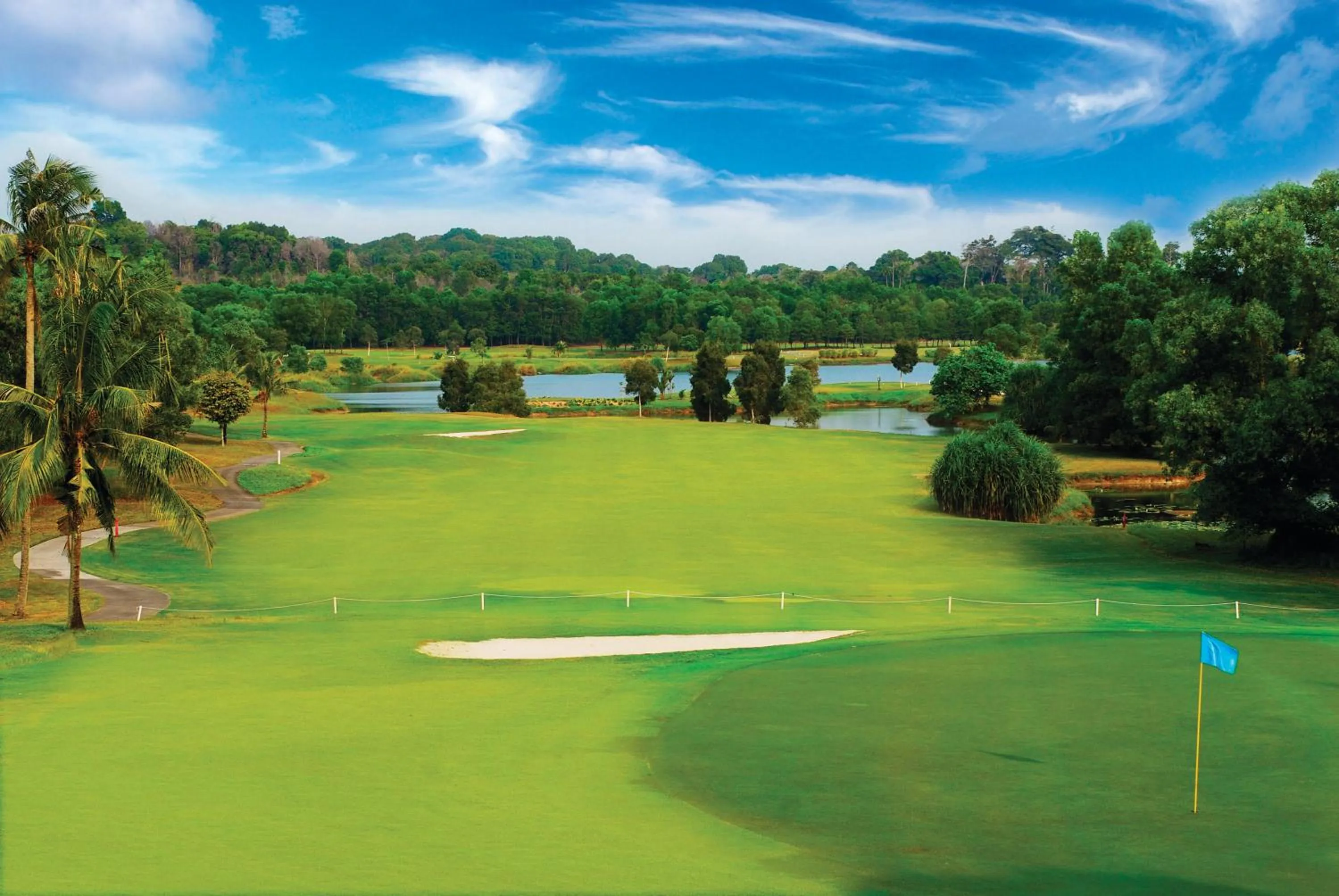 Golfcourse in Banyan Tree Bintan