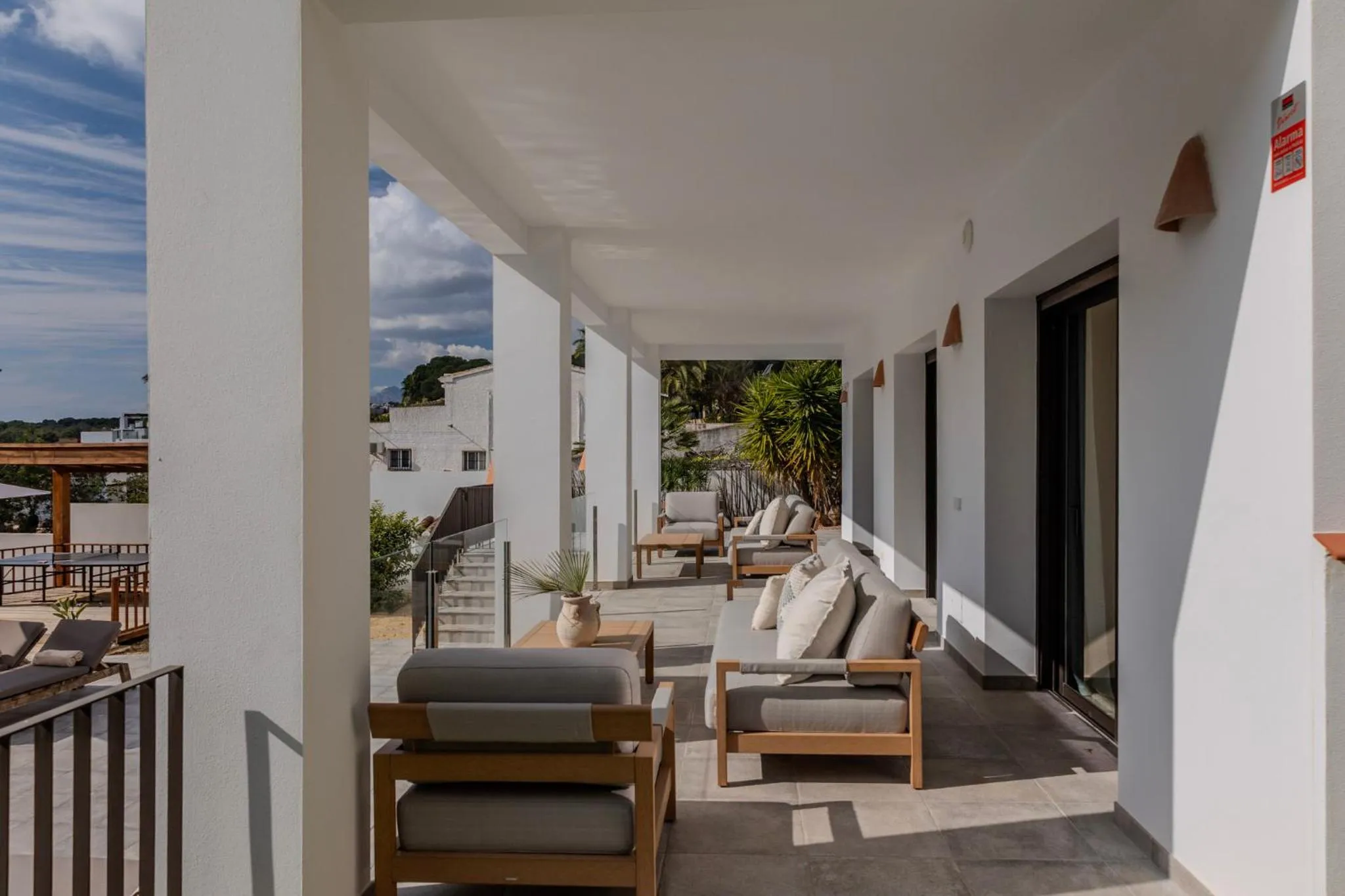 Patio in Boutique Hotel Los Limoneros