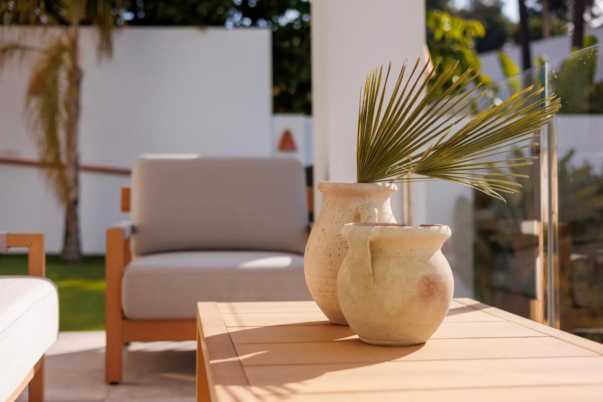 Patio in Boutique Hotel Los Limoneros