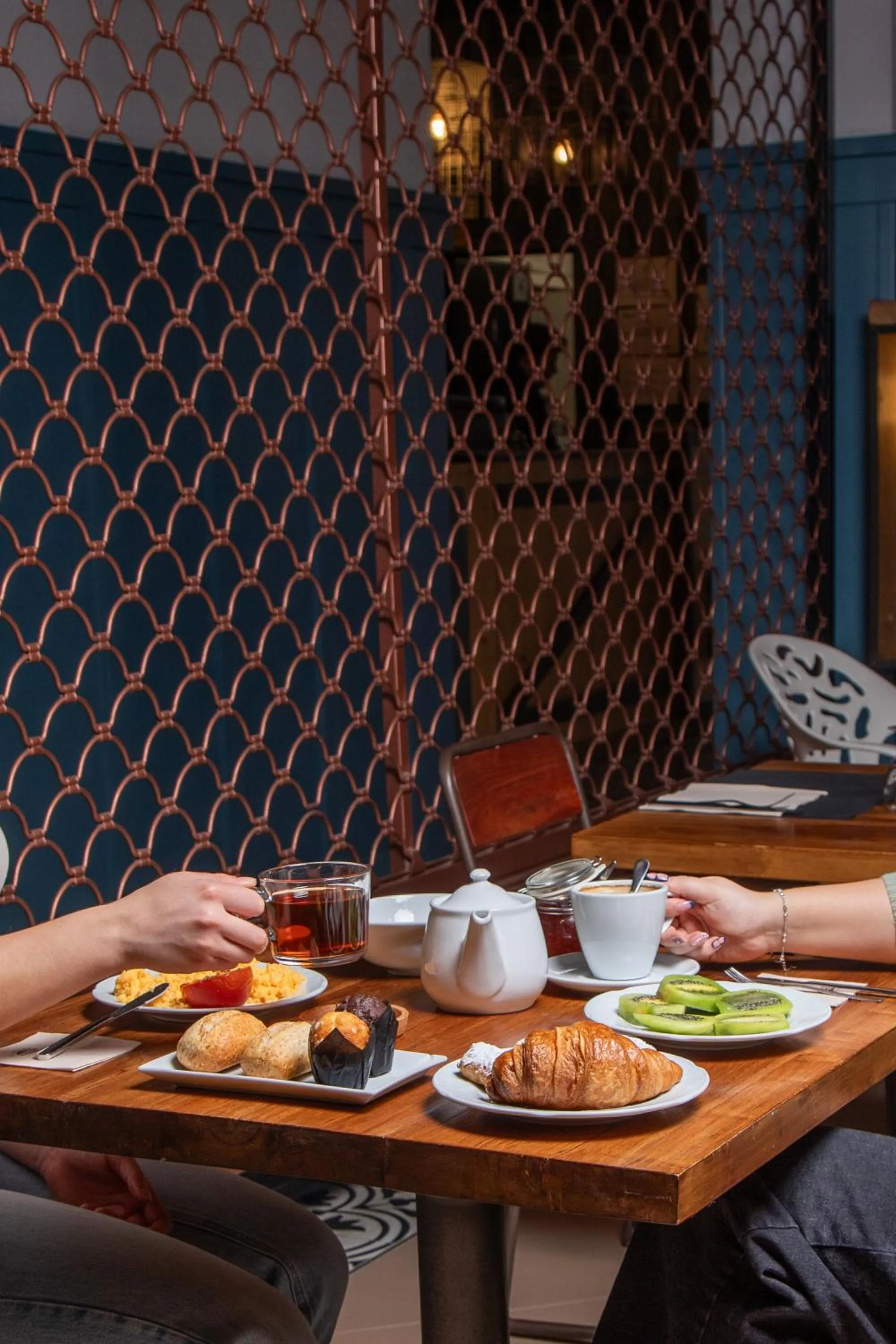 Continental breakfast in New Hotel Colon