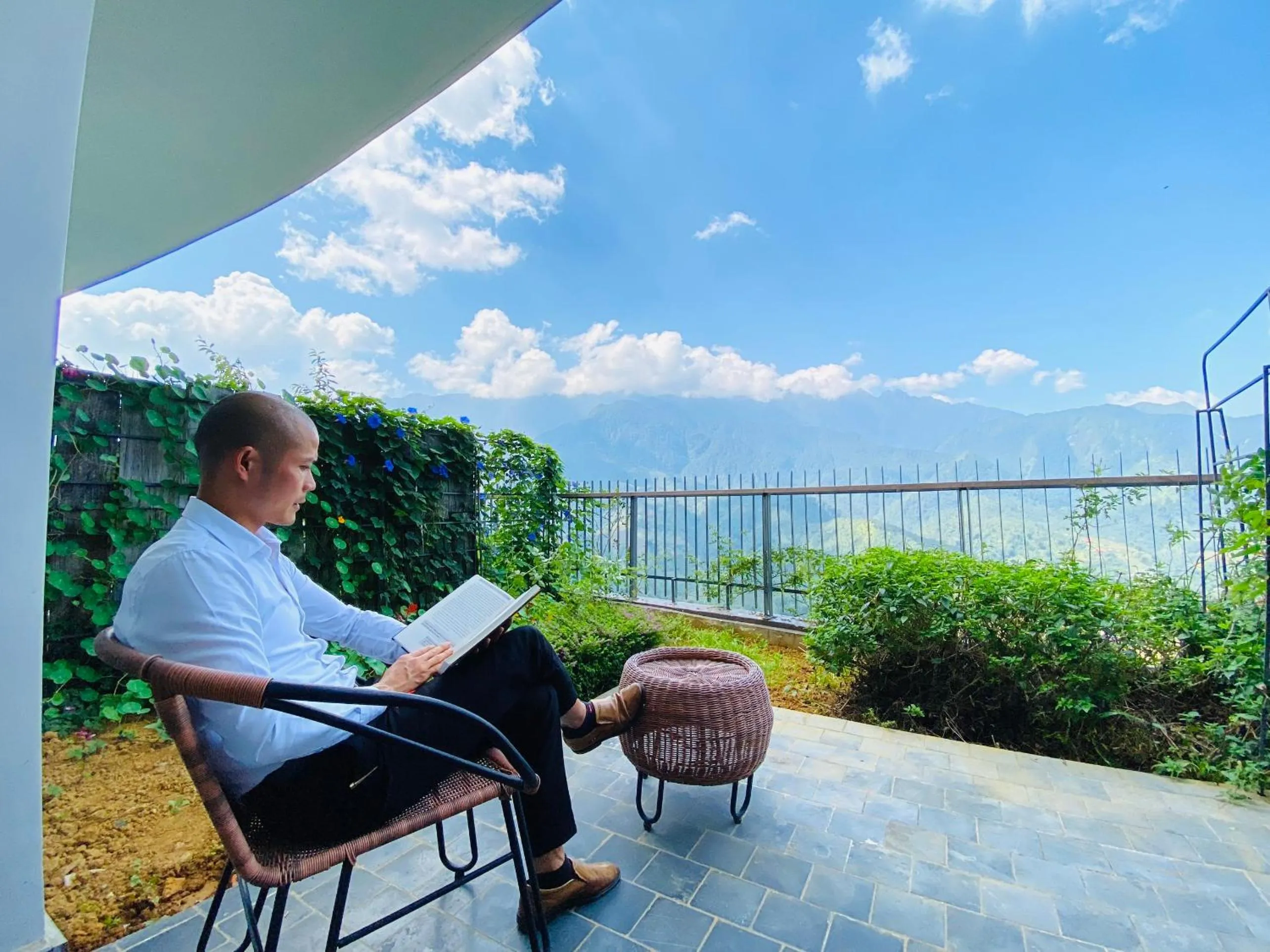 Balcony/Terrace in Pao's Sapa Leisure Hotel