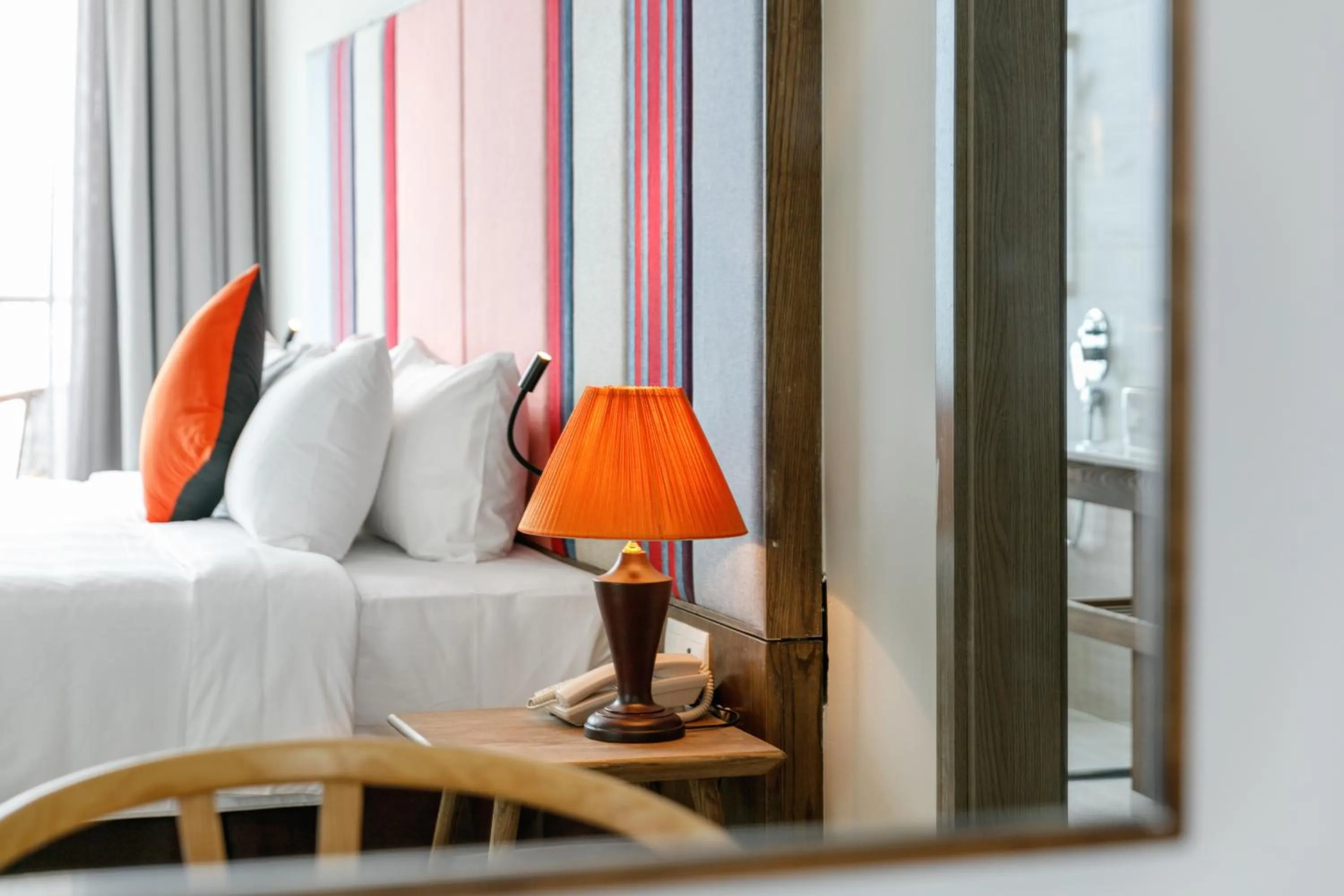 Decorative detail, Bed in Pao's Sapa Leisure Hotel