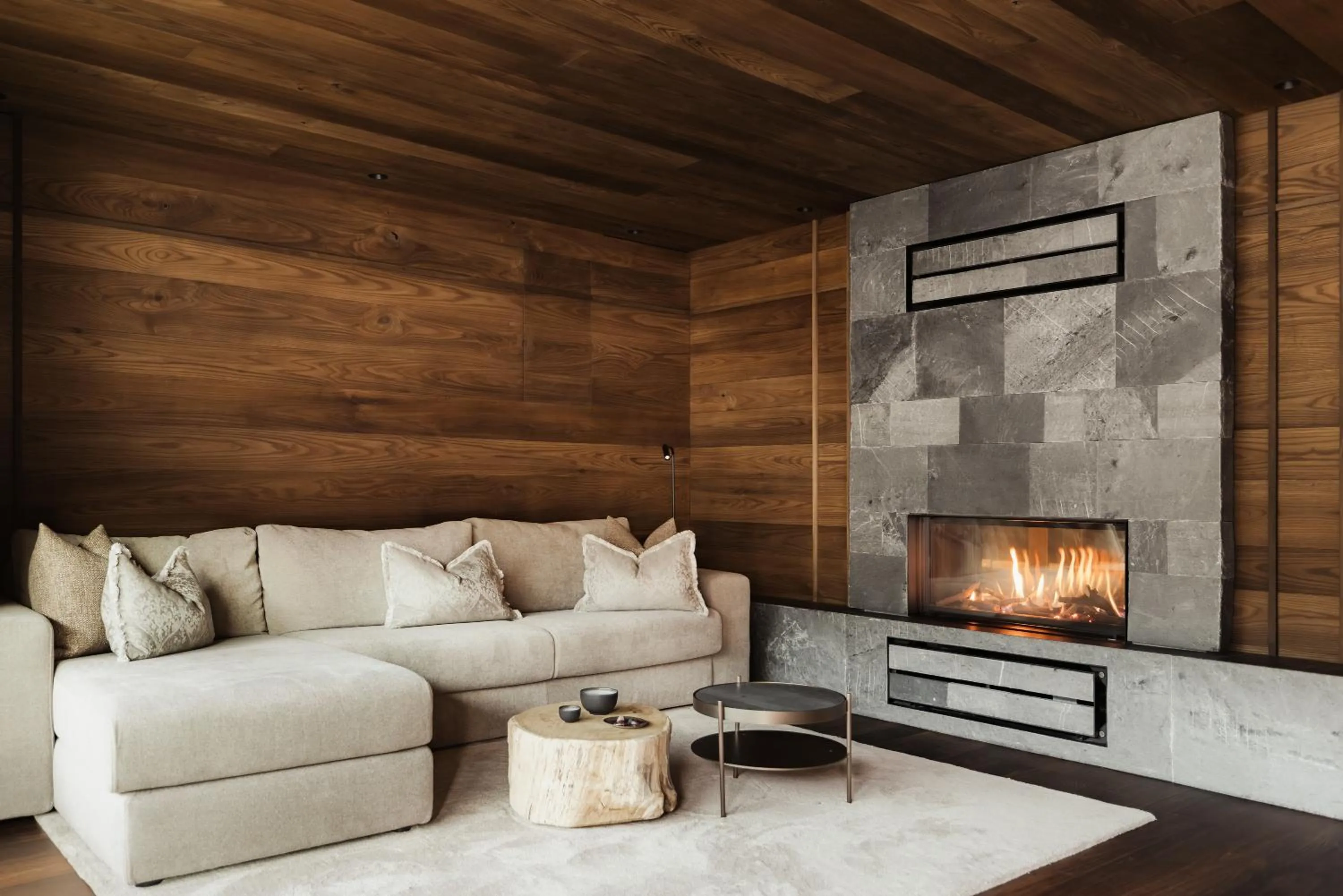 Living room in Gardena Grödnerhof - Hotel & Spa