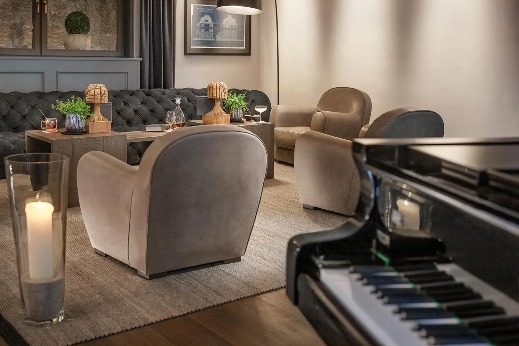 Lounge or bar in Gardena Grödnerhof - Hotel & Spa