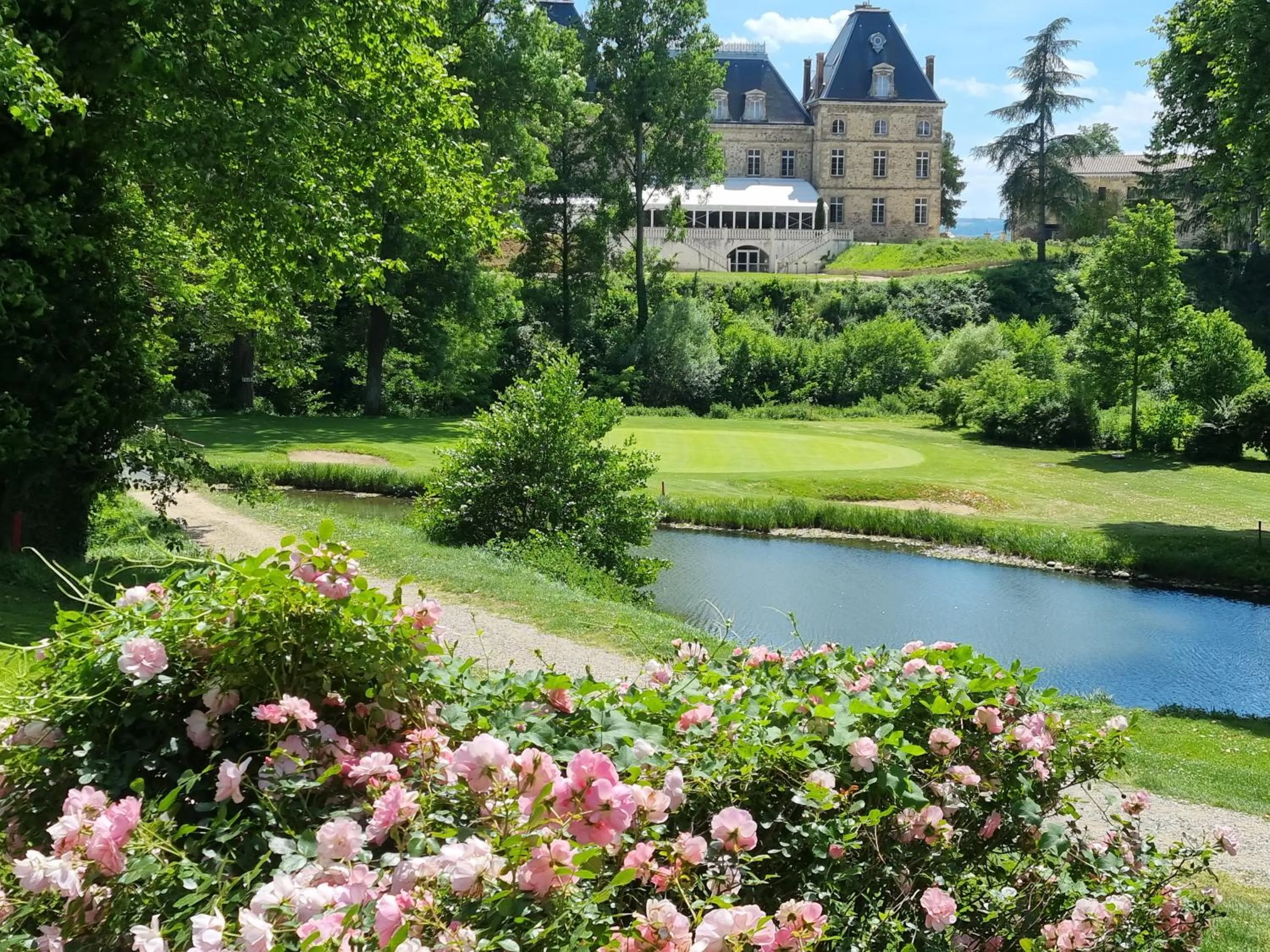 Golfcourse in Best Western Golf d'Albon