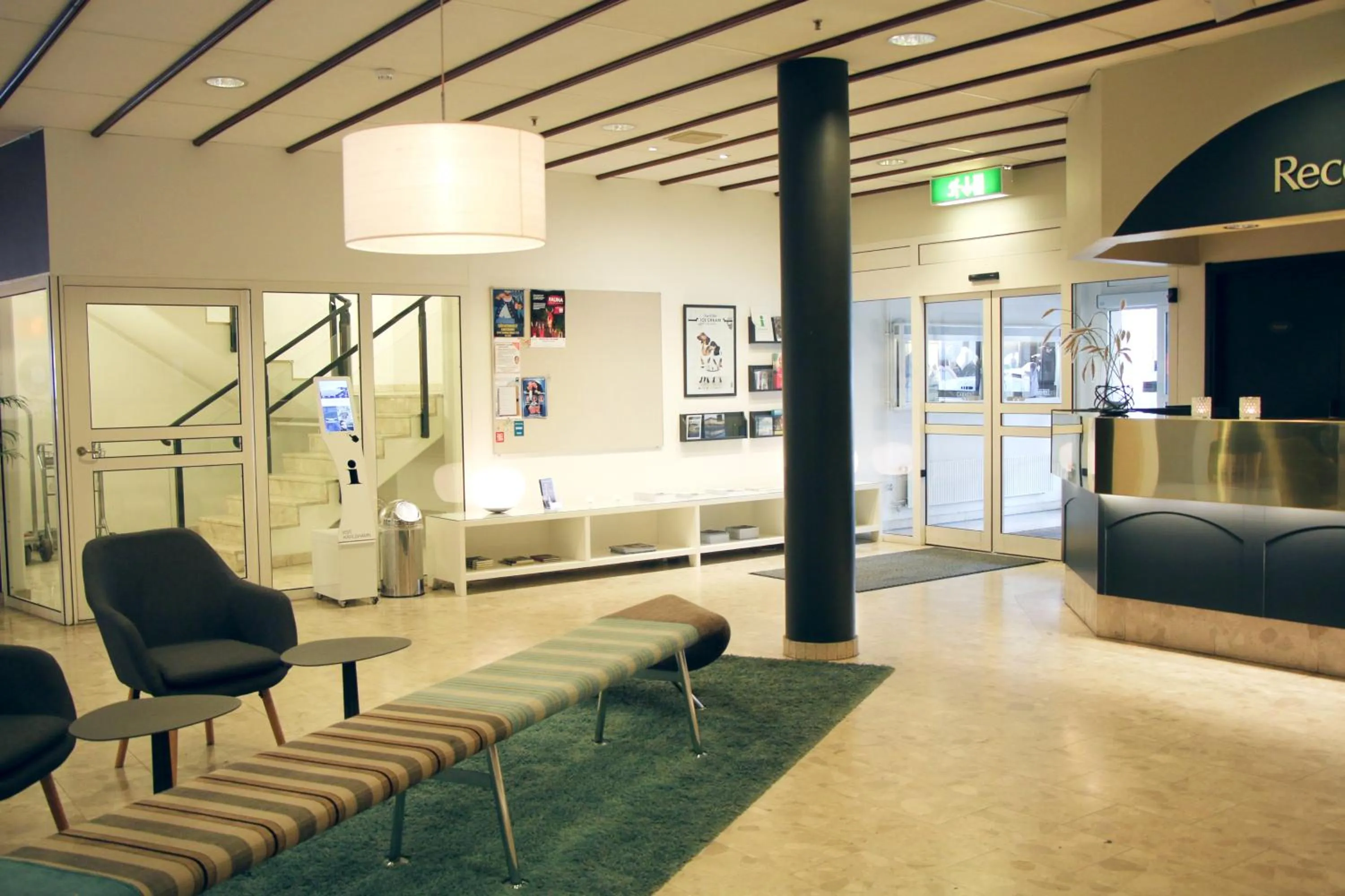 Lobby or reception in Hotel Carlshamn