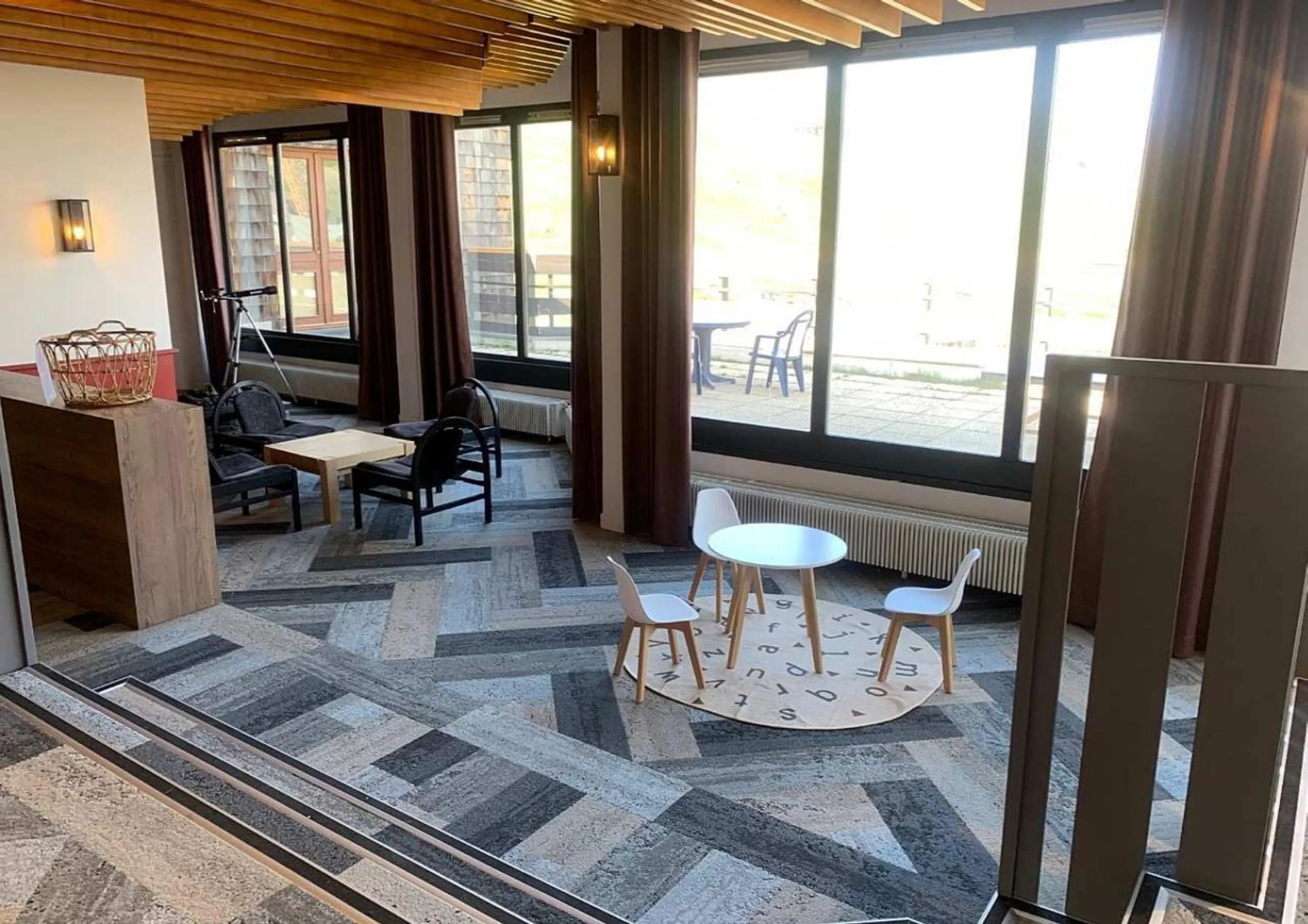 Lobby or reception in Résidence Odalys Tourotel