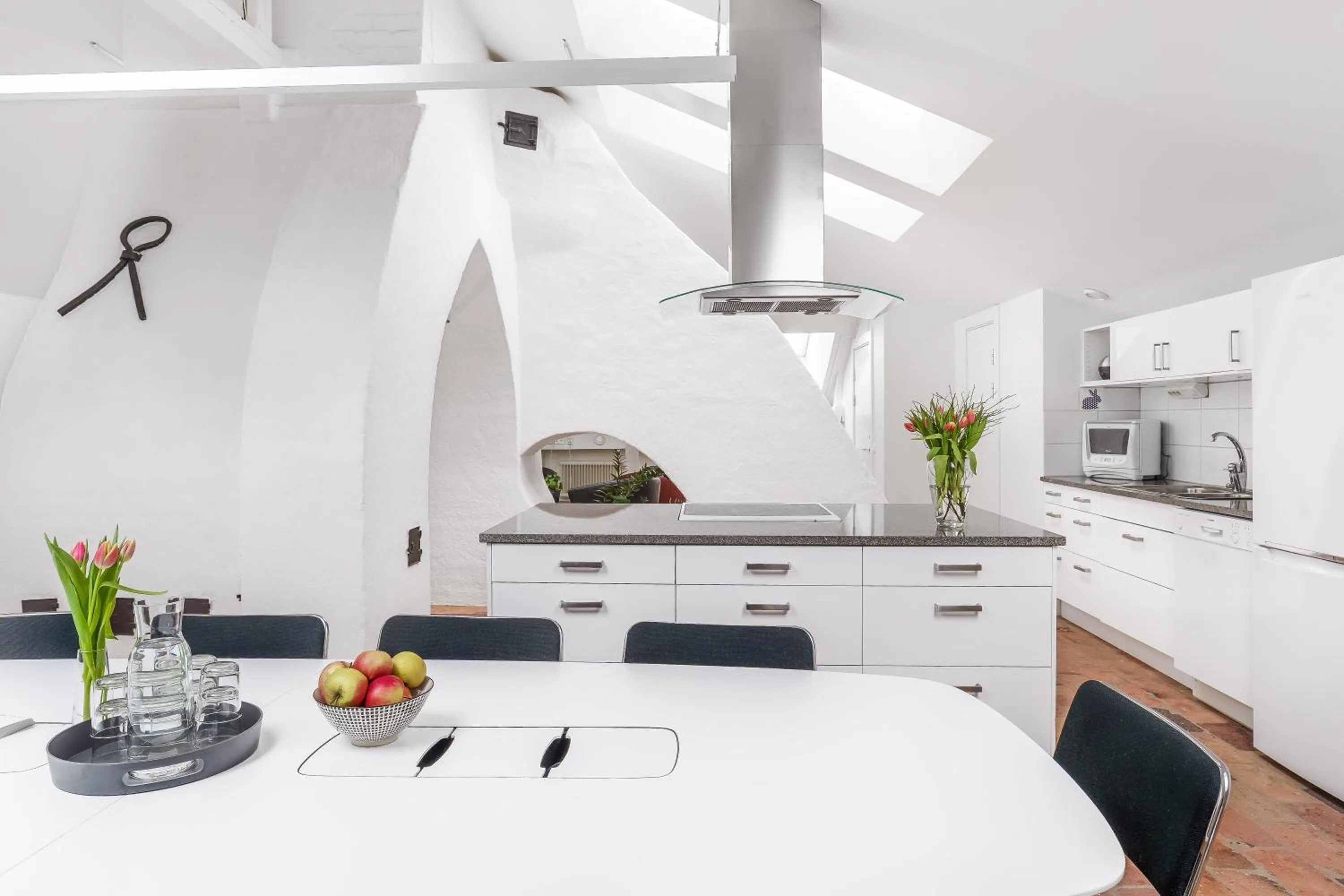 Kitchen or kitchenette in Hotell Fängelset Västervik