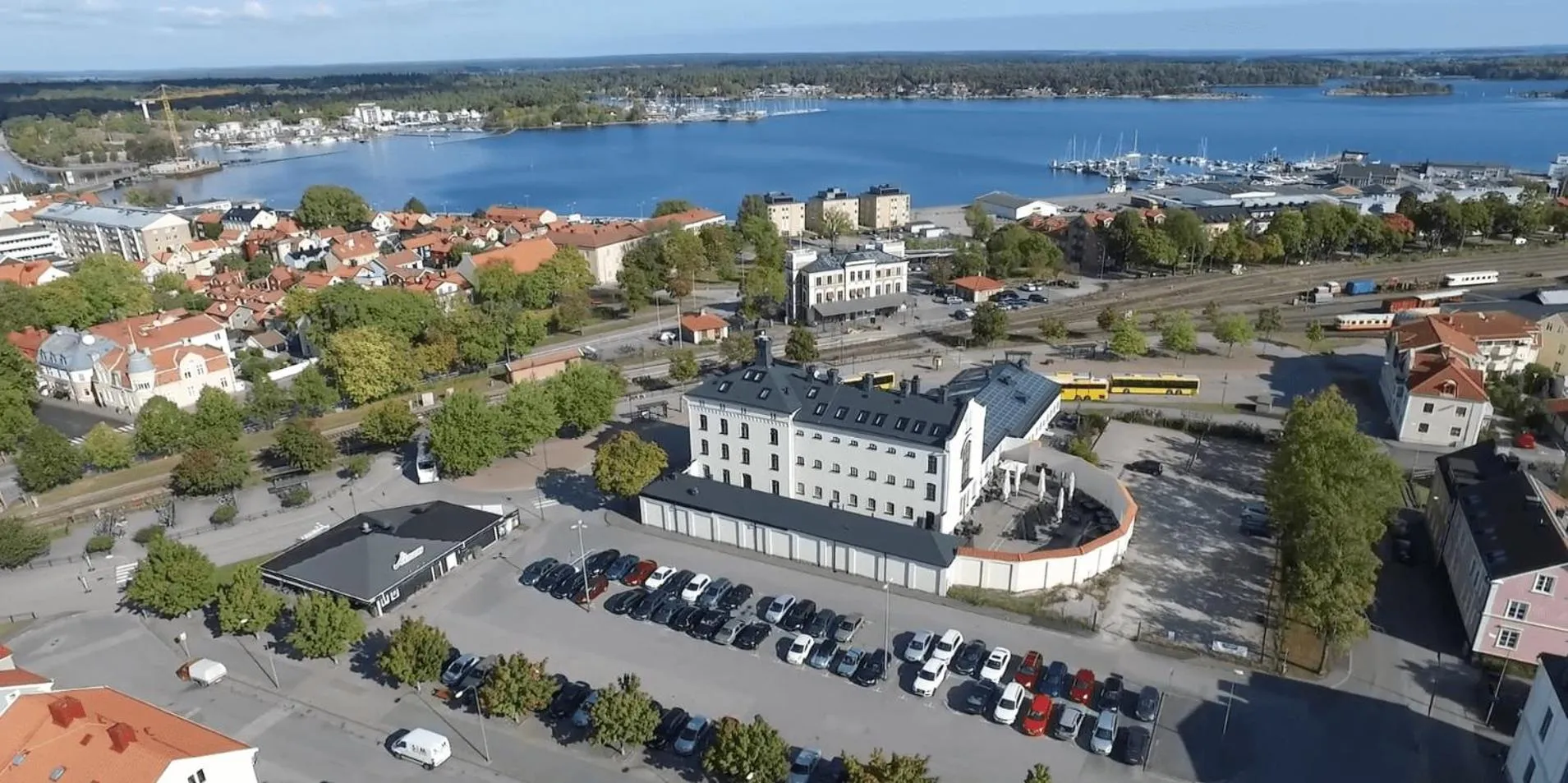 Bird's eye view in Hotell Fängelset Västervik