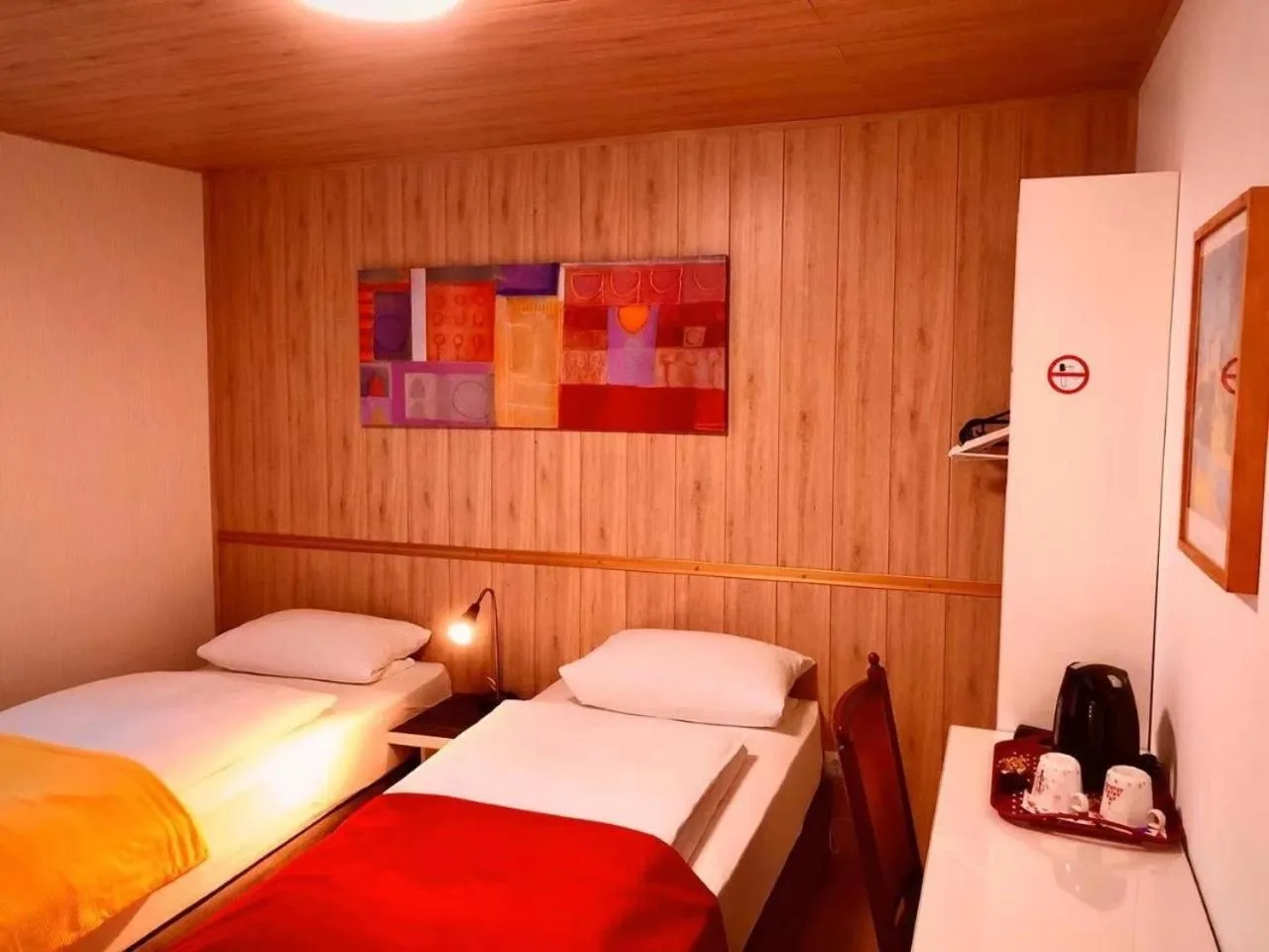 Bed in Andefu Hotel am Kantpark