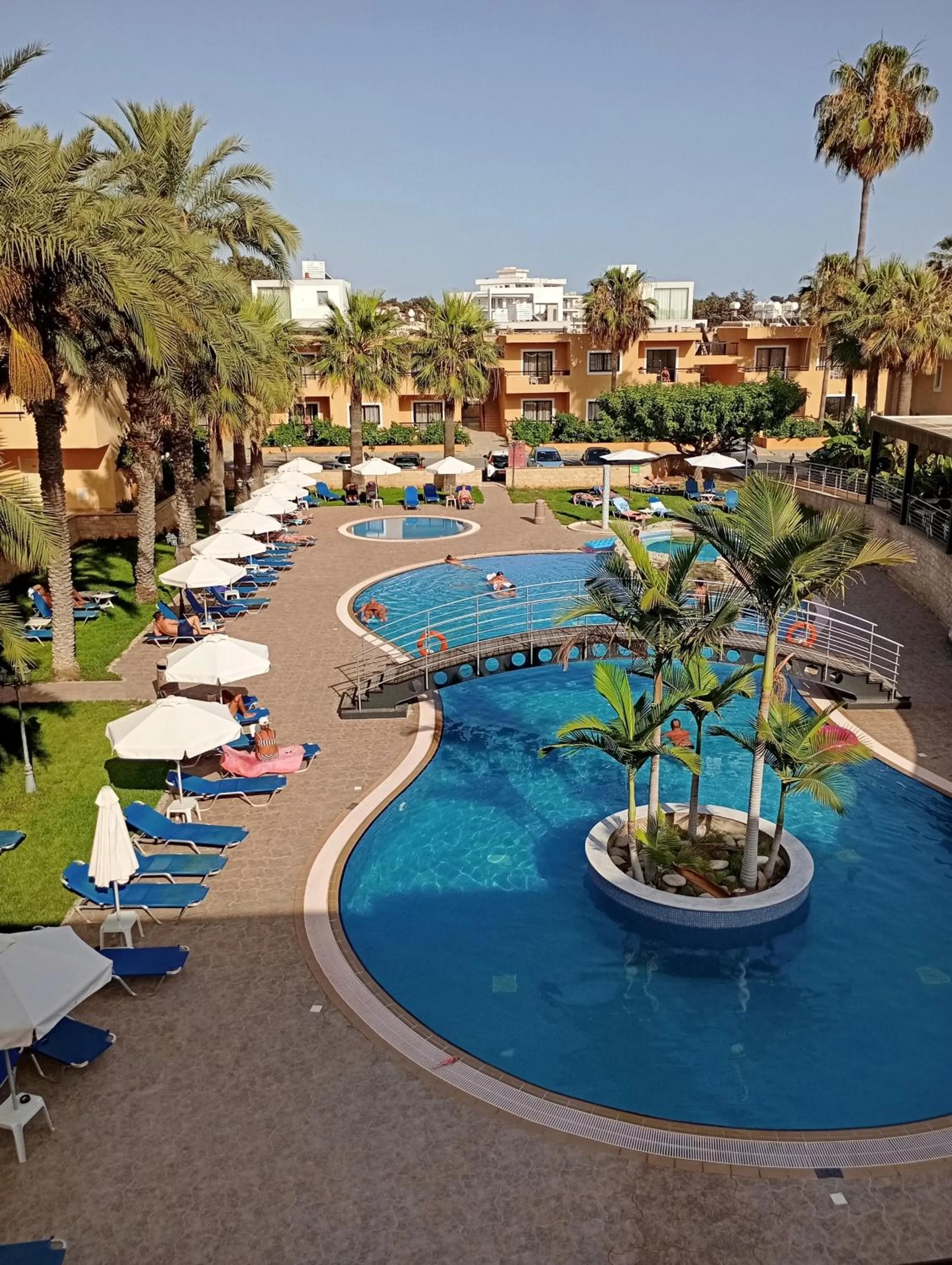 Swimming pool in Pagona Holiday Apartments