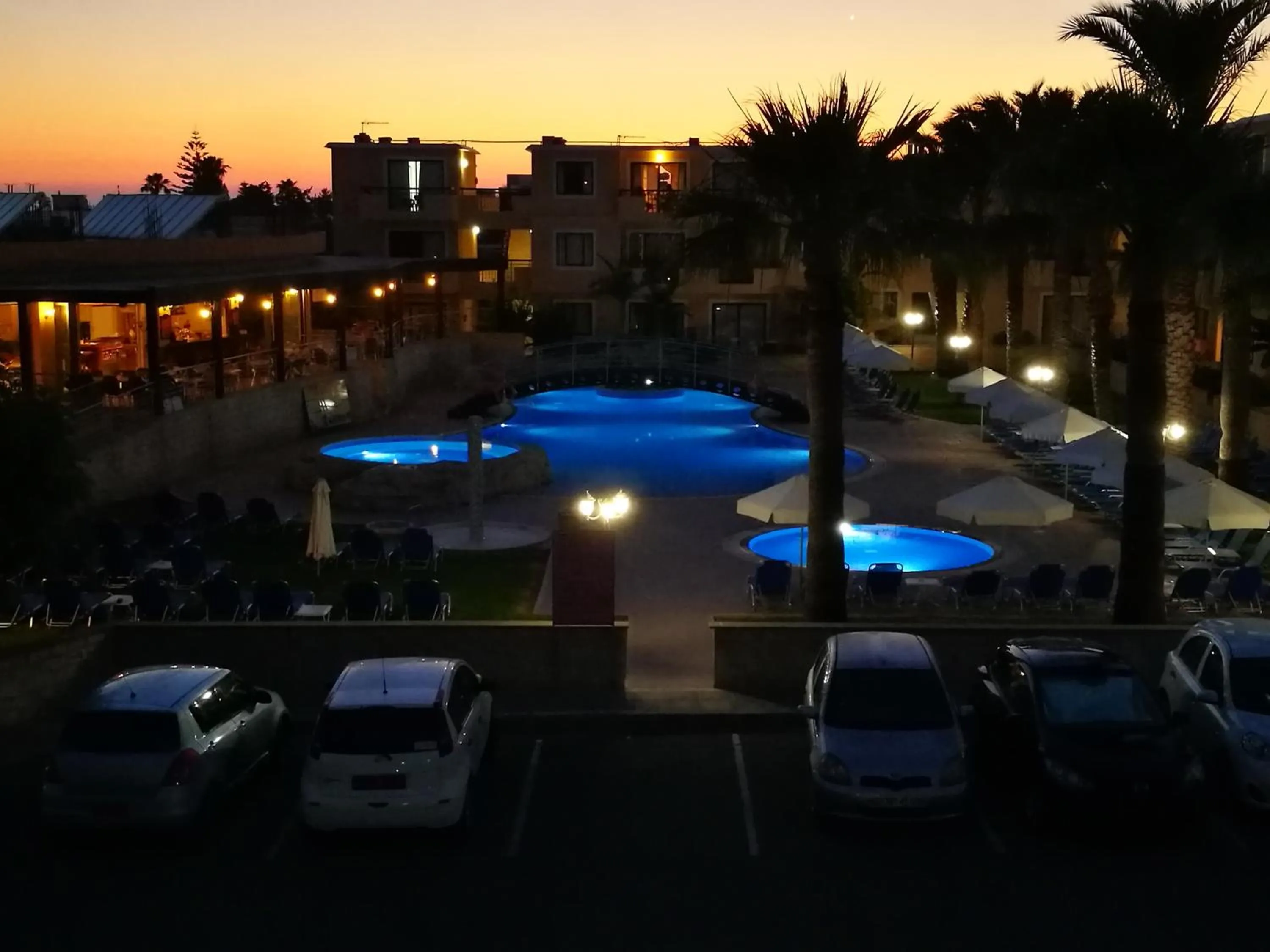 Swimming pool in Pagona Holiday Apartments