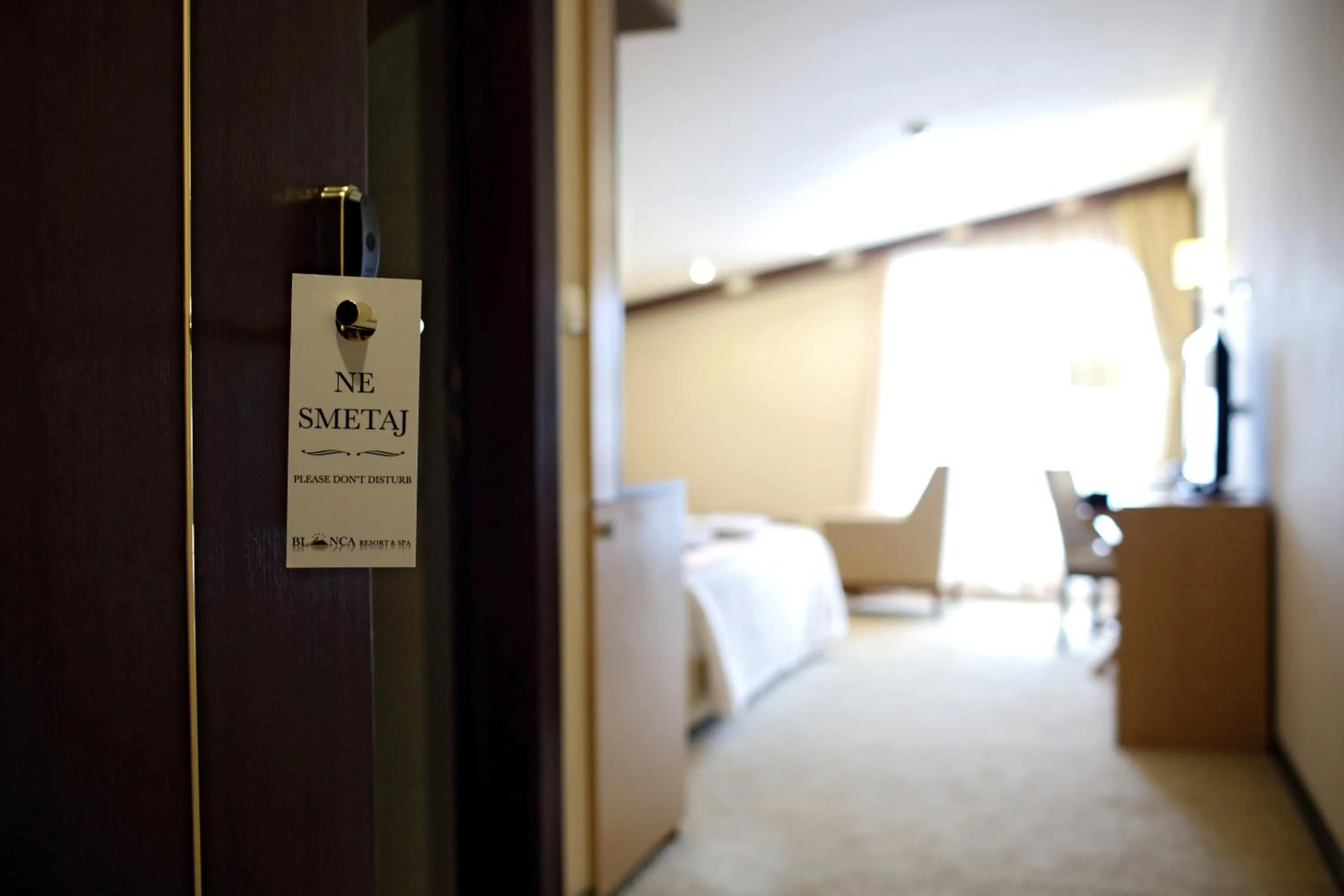 Bed in Hotel Blanca Resort & Spa