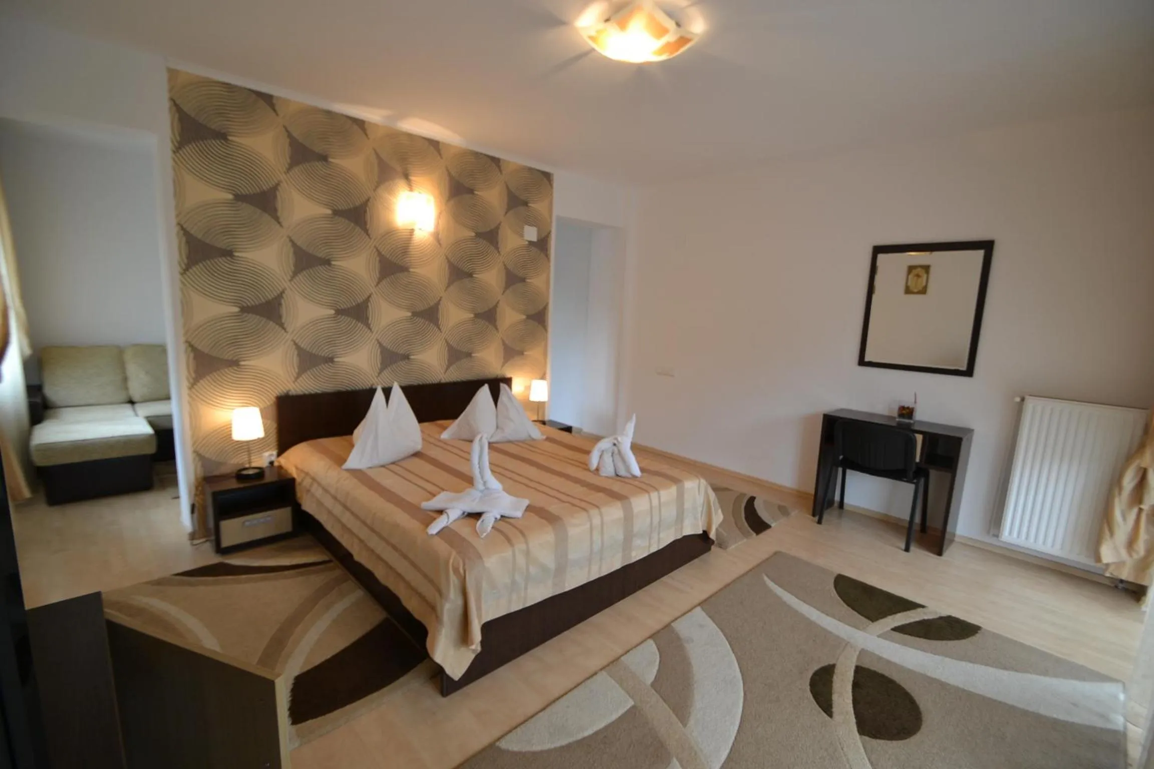 Bed in Hotel boutique Garden Resort by Brancoveanu