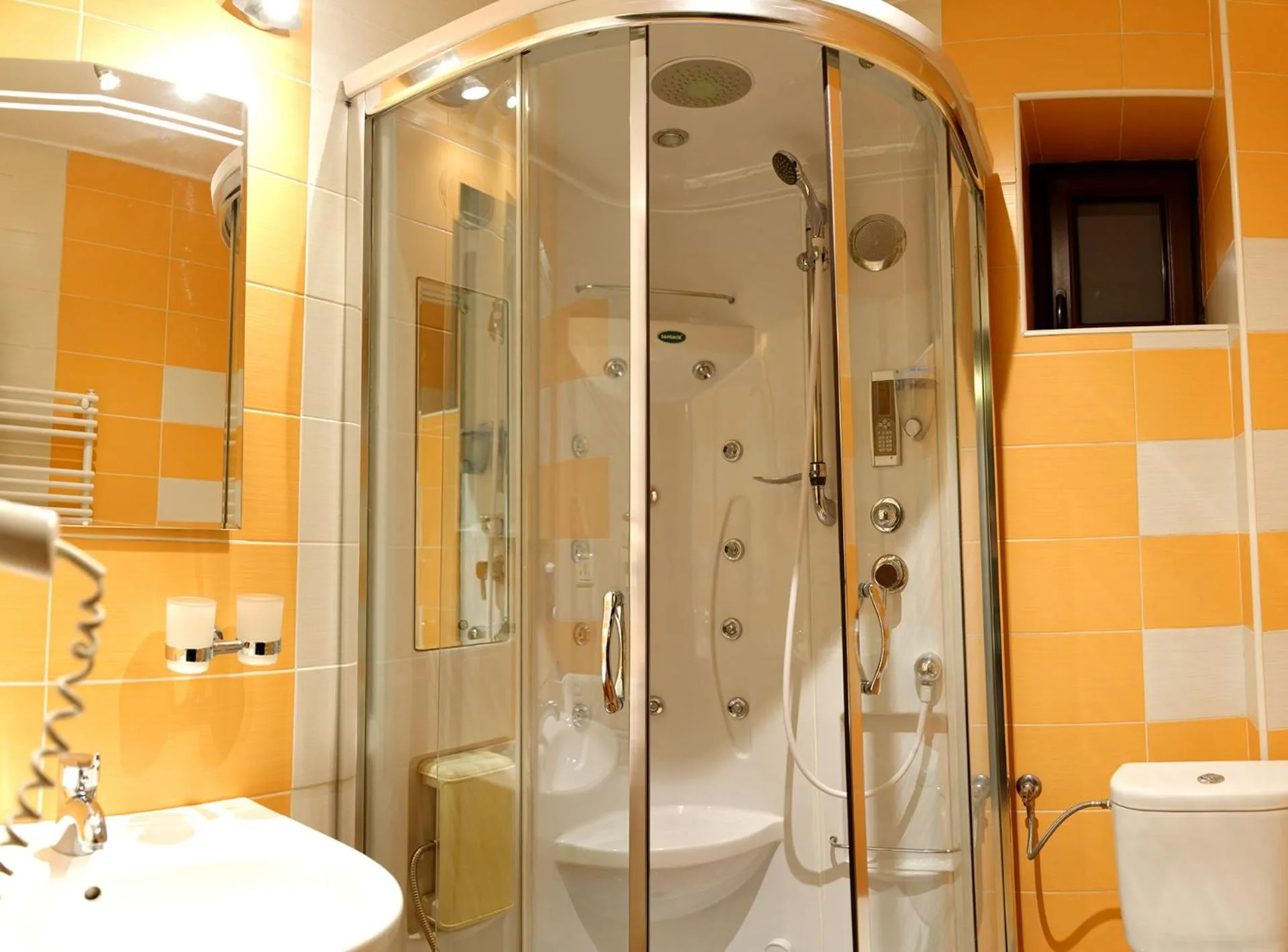 Bathroom in Hotel boutique Garden Resort by Brancoveanu