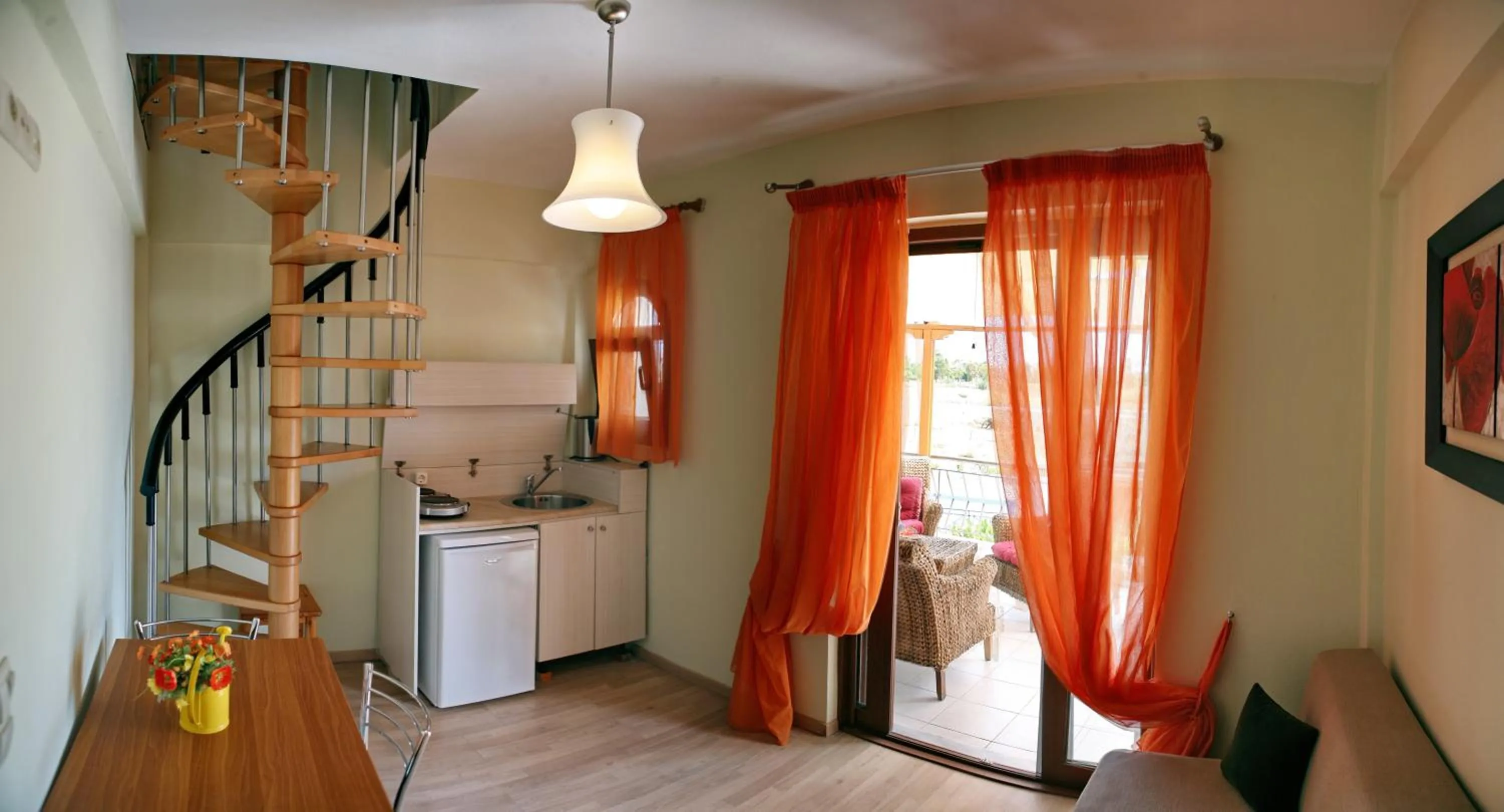 Kitchen or kitchenette in Imerti Resort Hotel