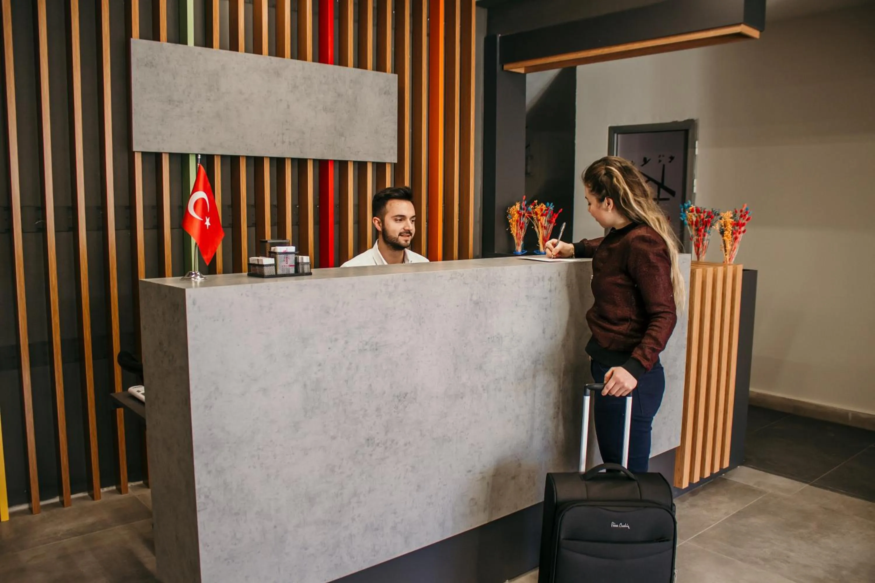 Lobby or reception in Hayat Palas