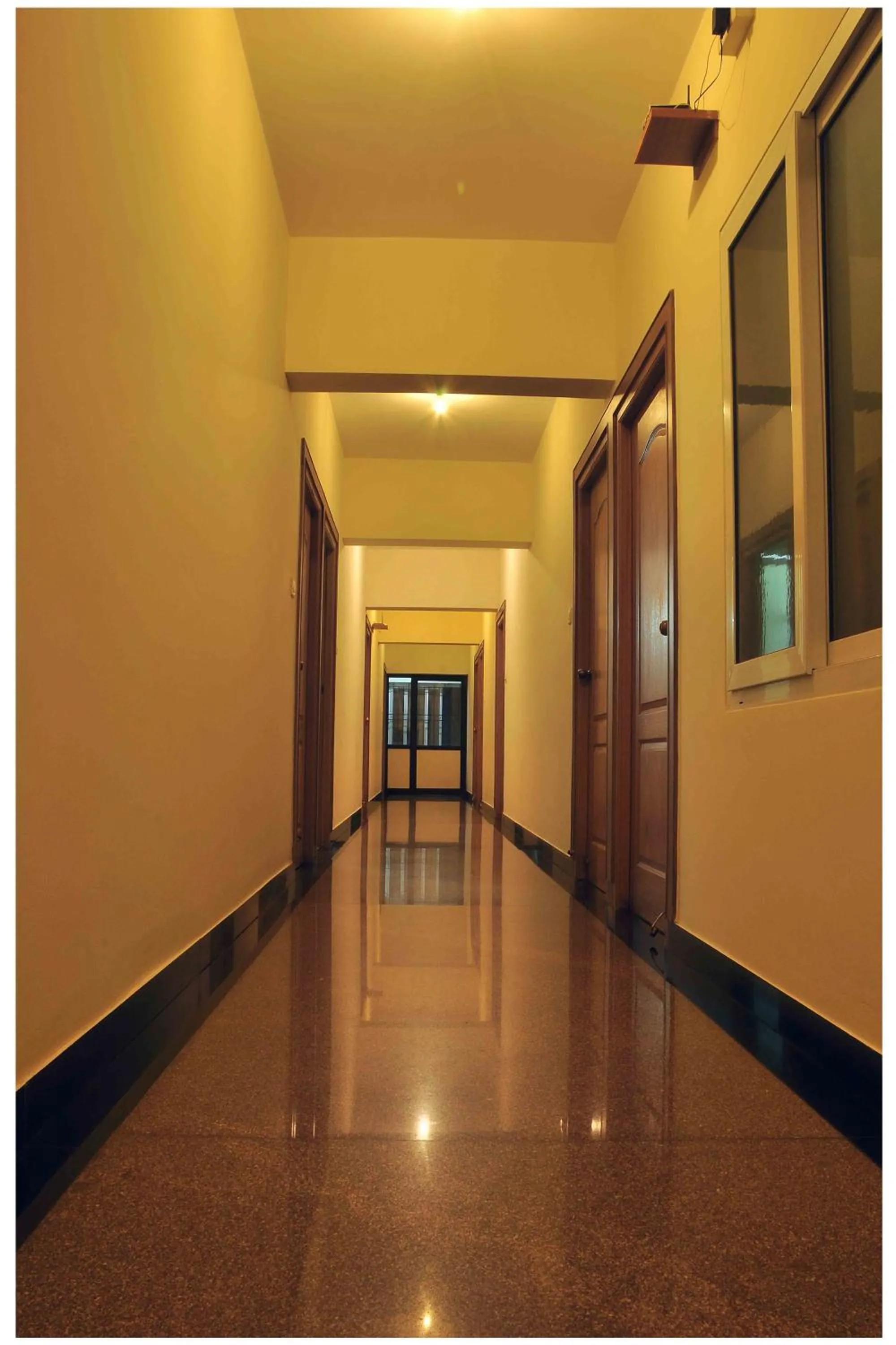 Facade/entrance in SK Residency