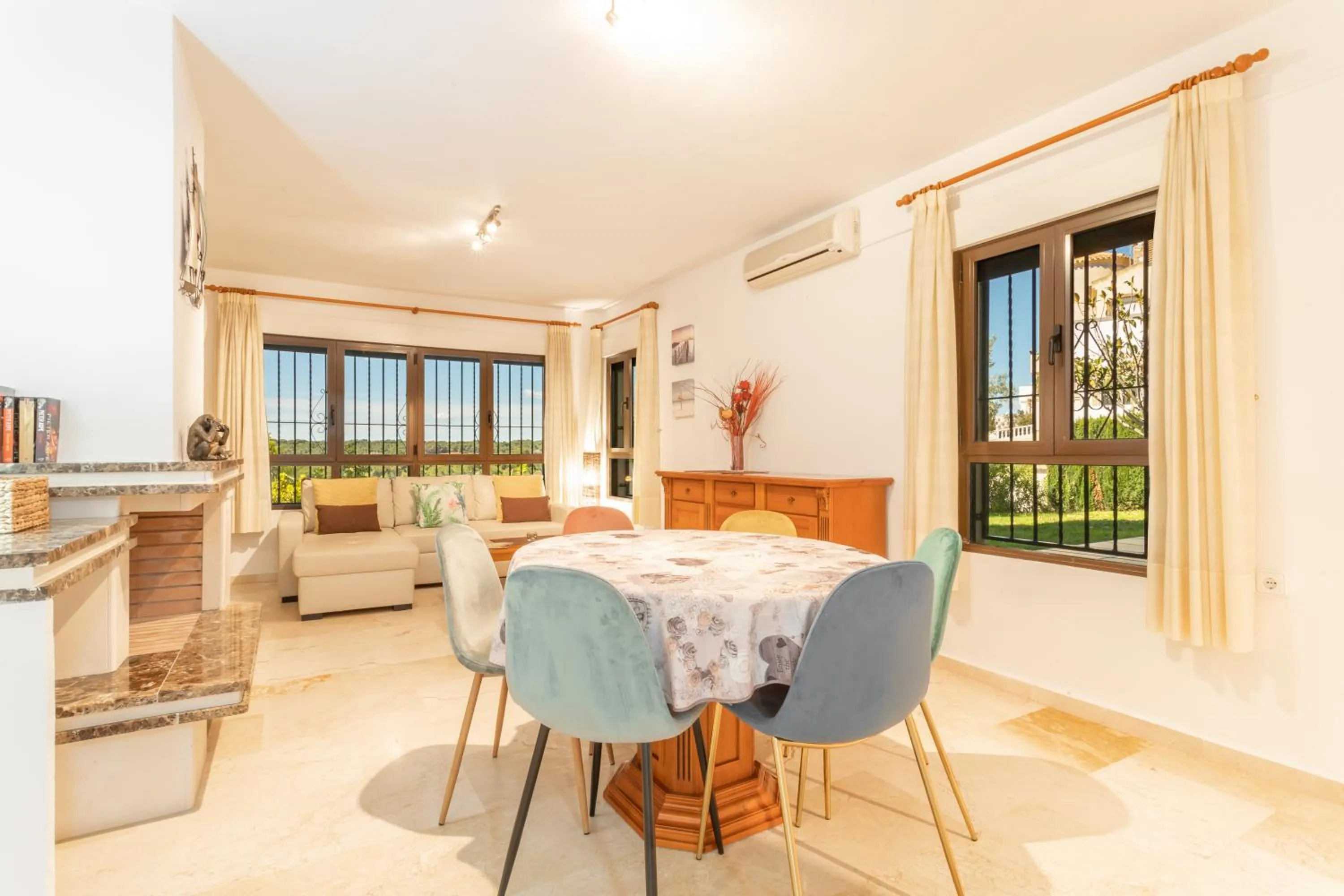 Seating area in Appartement Altamira Orihuela Costa Golf, Las Ramblas