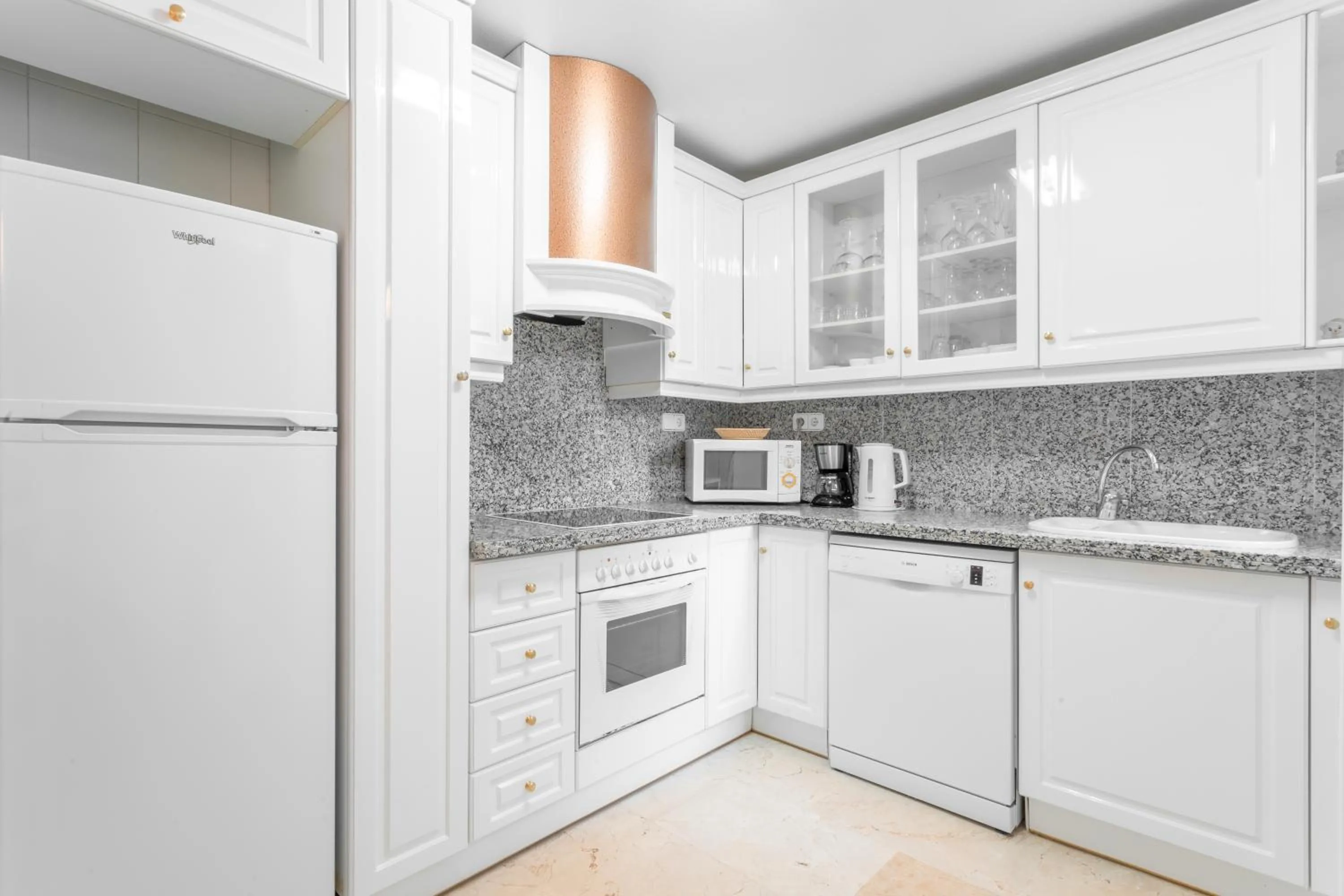 Kitchen or kitchenette in Appartement Altamira Orihuela Costa Golf, Las Ramblas