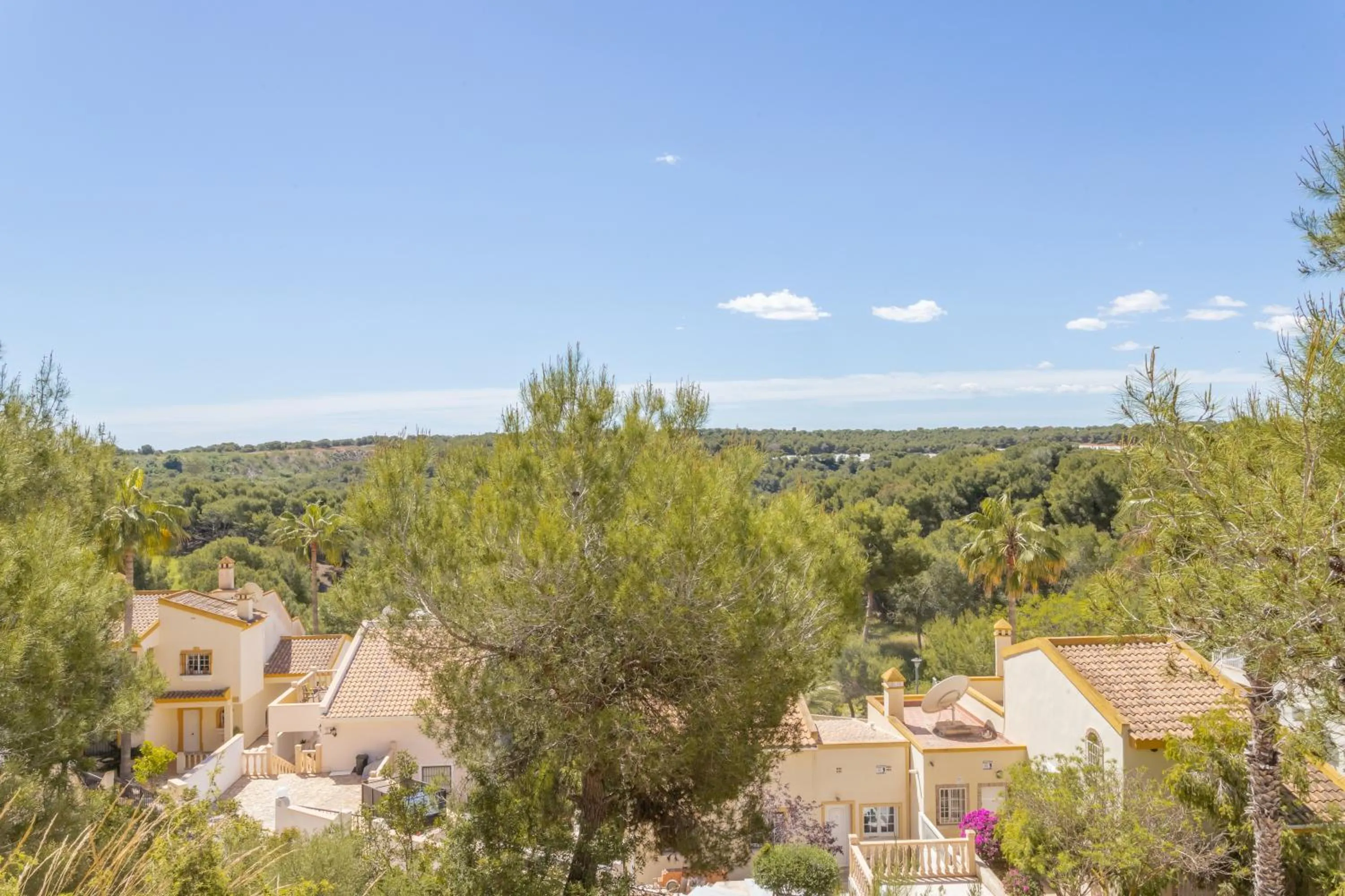 Garden view in Appartement Altamira Orihuela Costa Golf, Las Ramblas