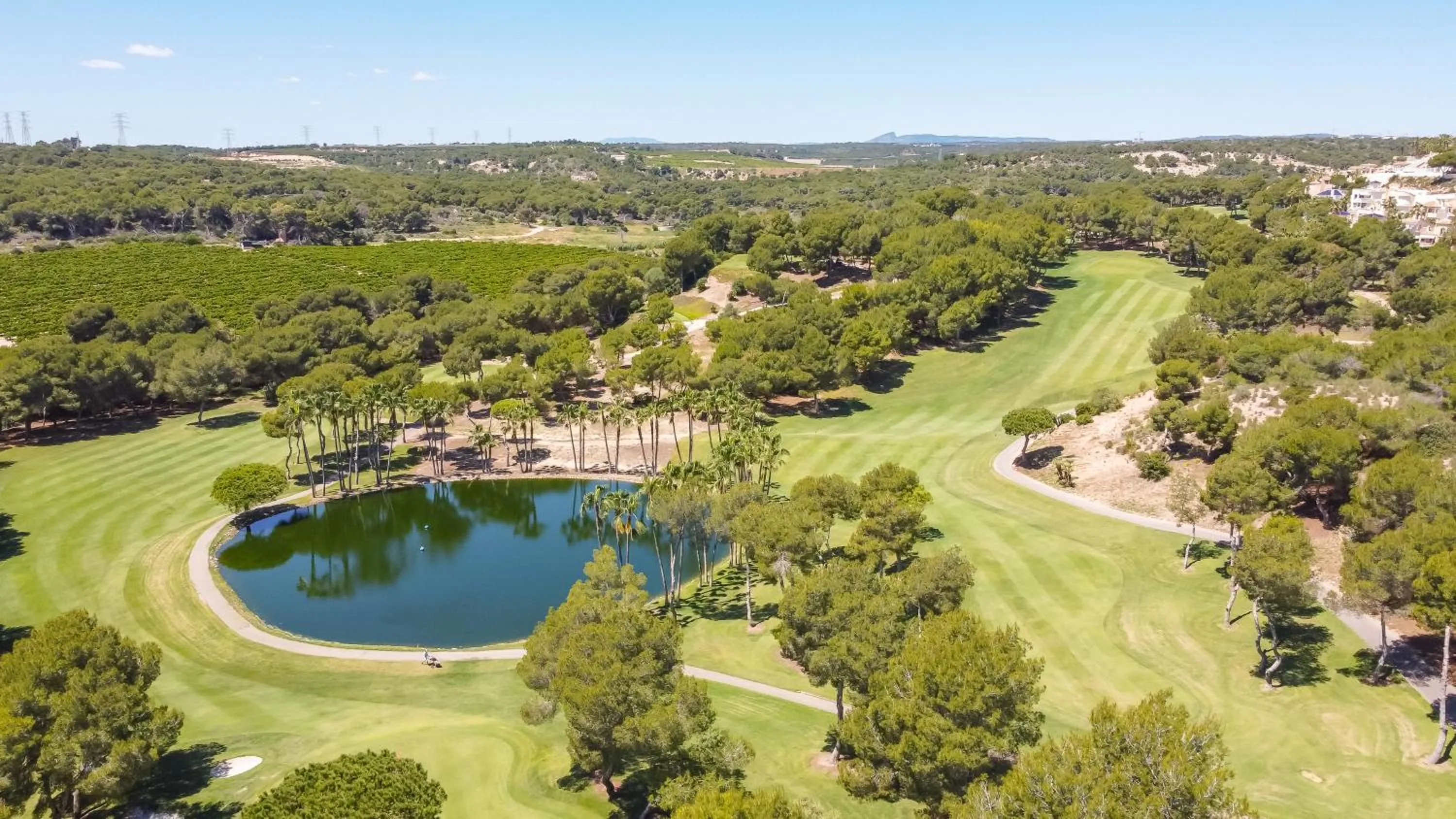 Golfcourse in Appartement Altamira Orihuela Costa Golf, Las Ramblas