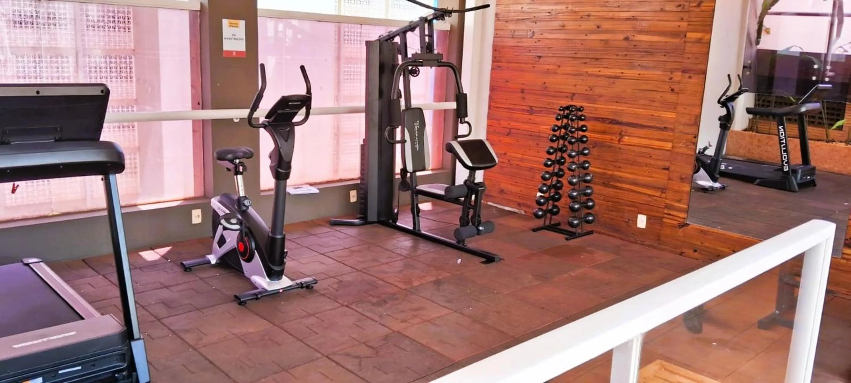 Fitness centre/facilities in Black Stream Hotel