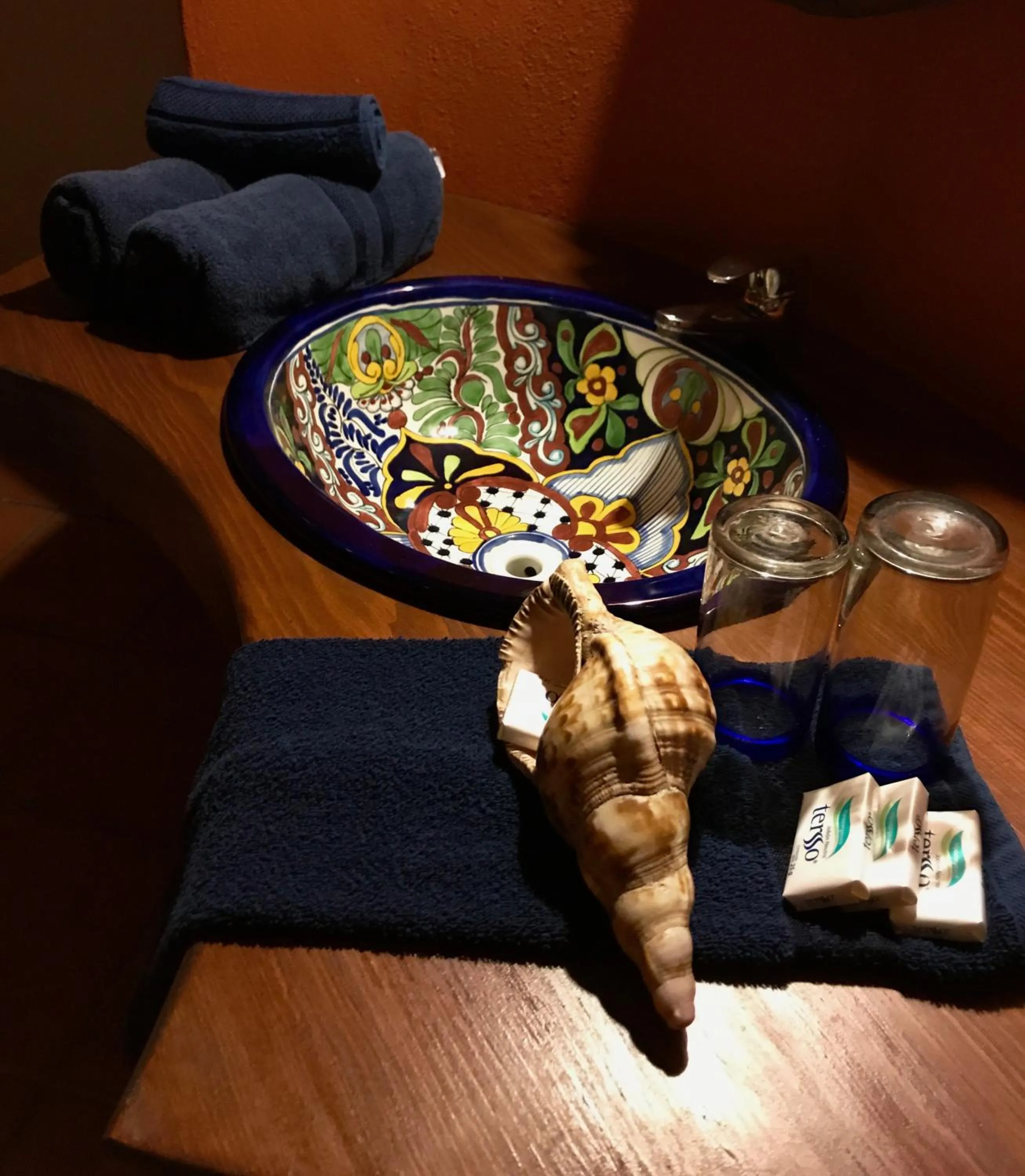 Decorative detail in Lo Nuestro Petit Hotel Tulum