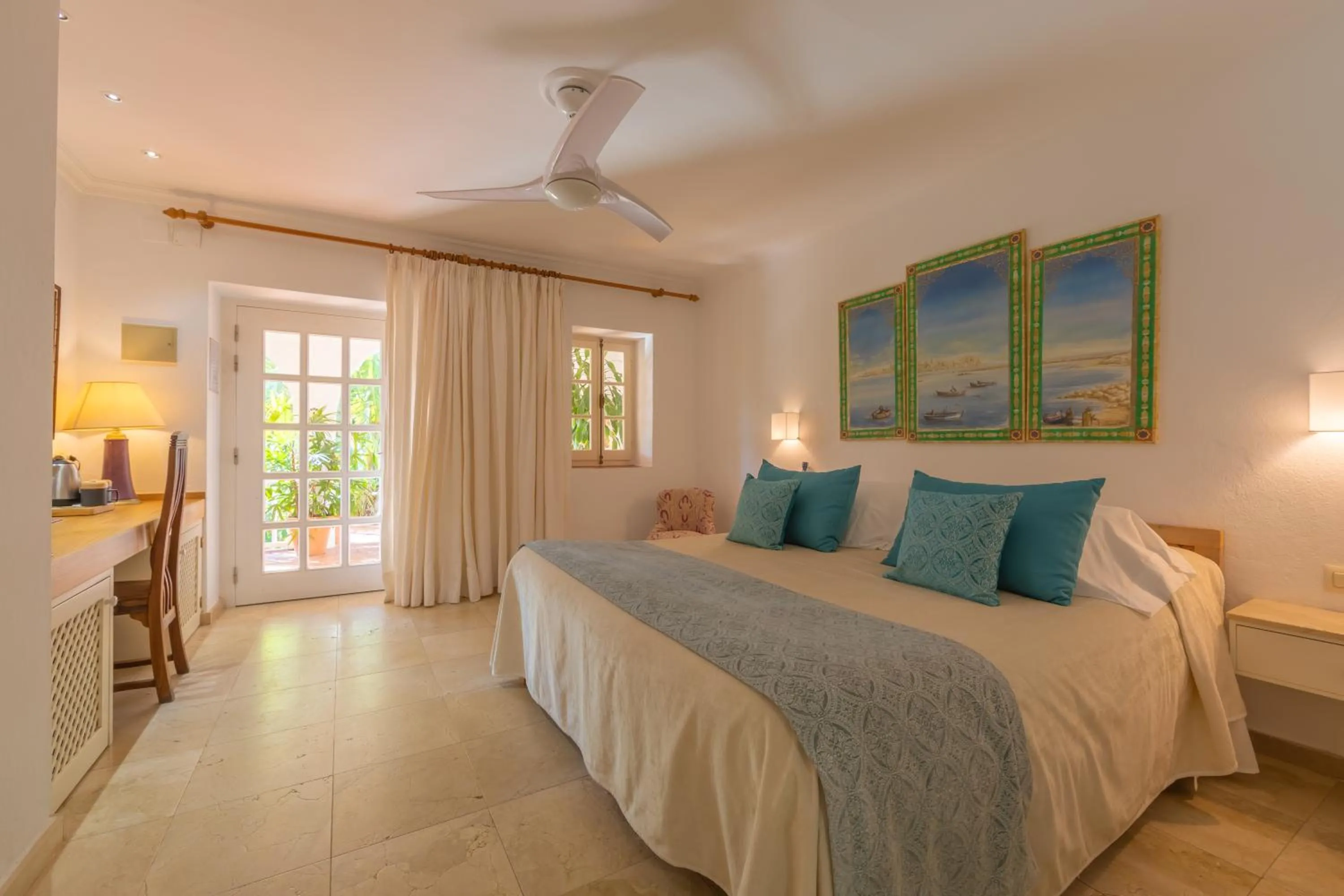 Bed in Hurricane Beach Hotel