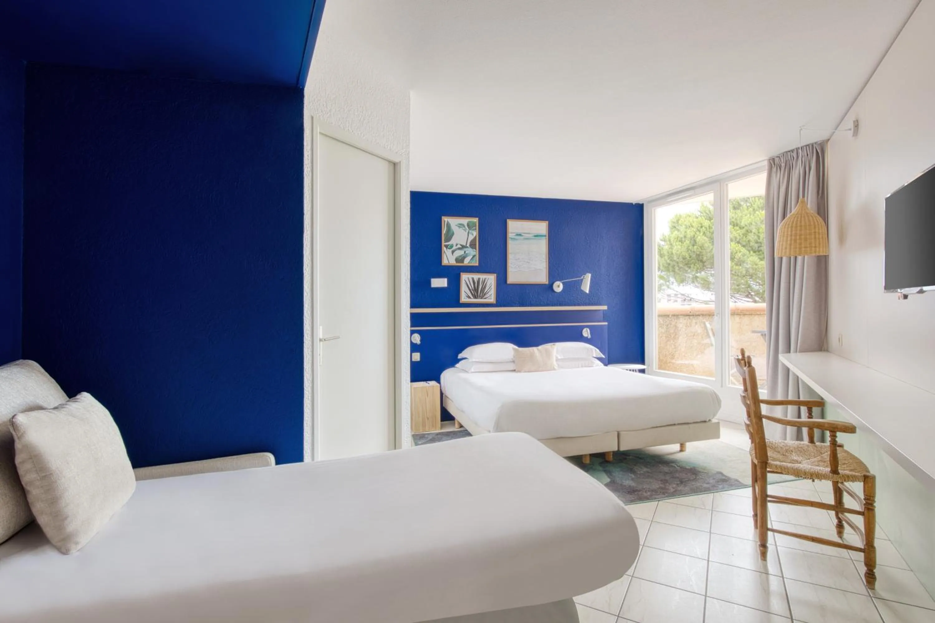 Bed in Hotel Paradou Mediterranee, BW Signature Collection by Best Western