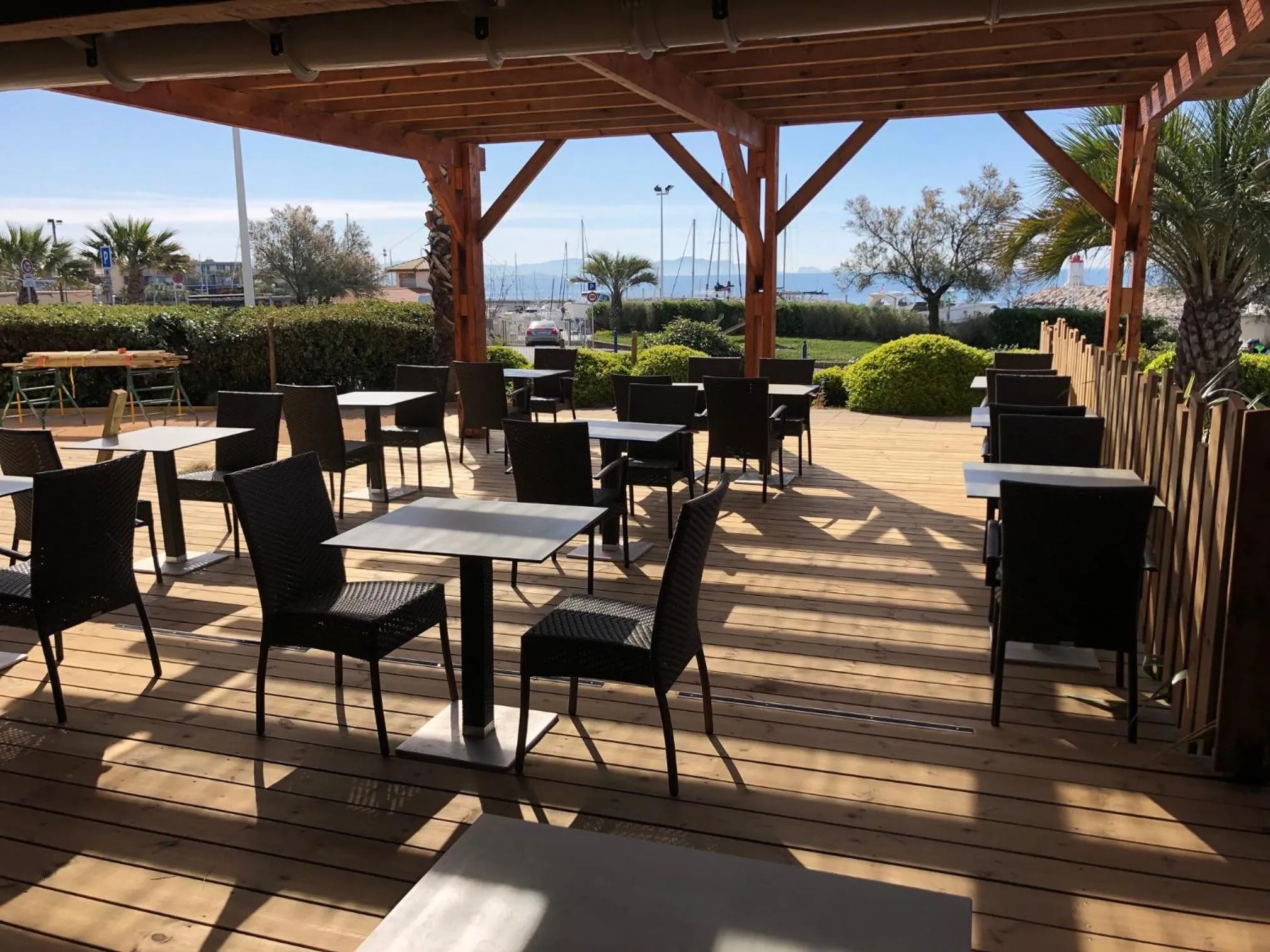 Patio in Hotel Paradou Mediterranee, BW Signature Collection by Best Western