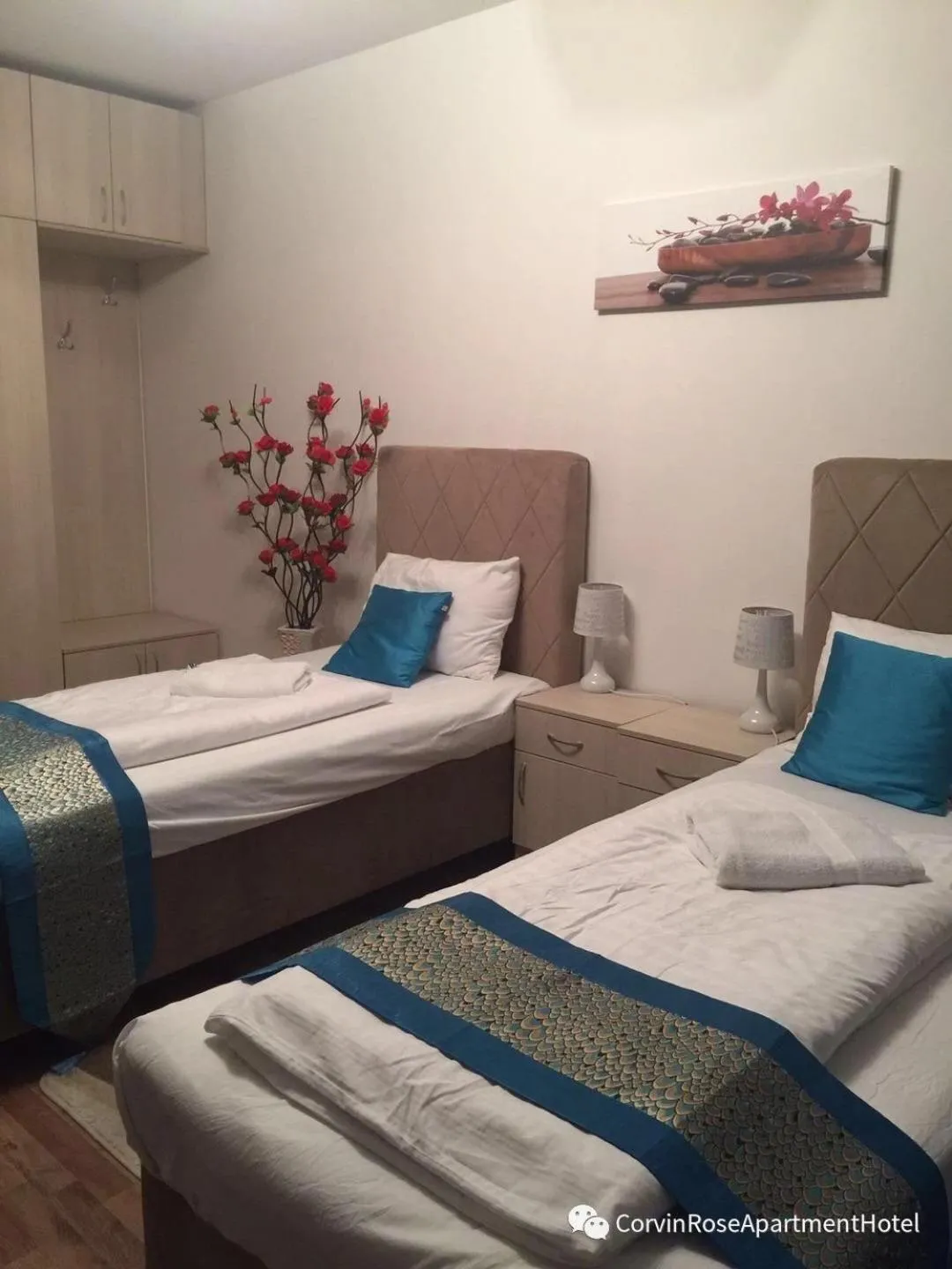 Bedroom, Bed in Corvin Rose Apartment Hotel