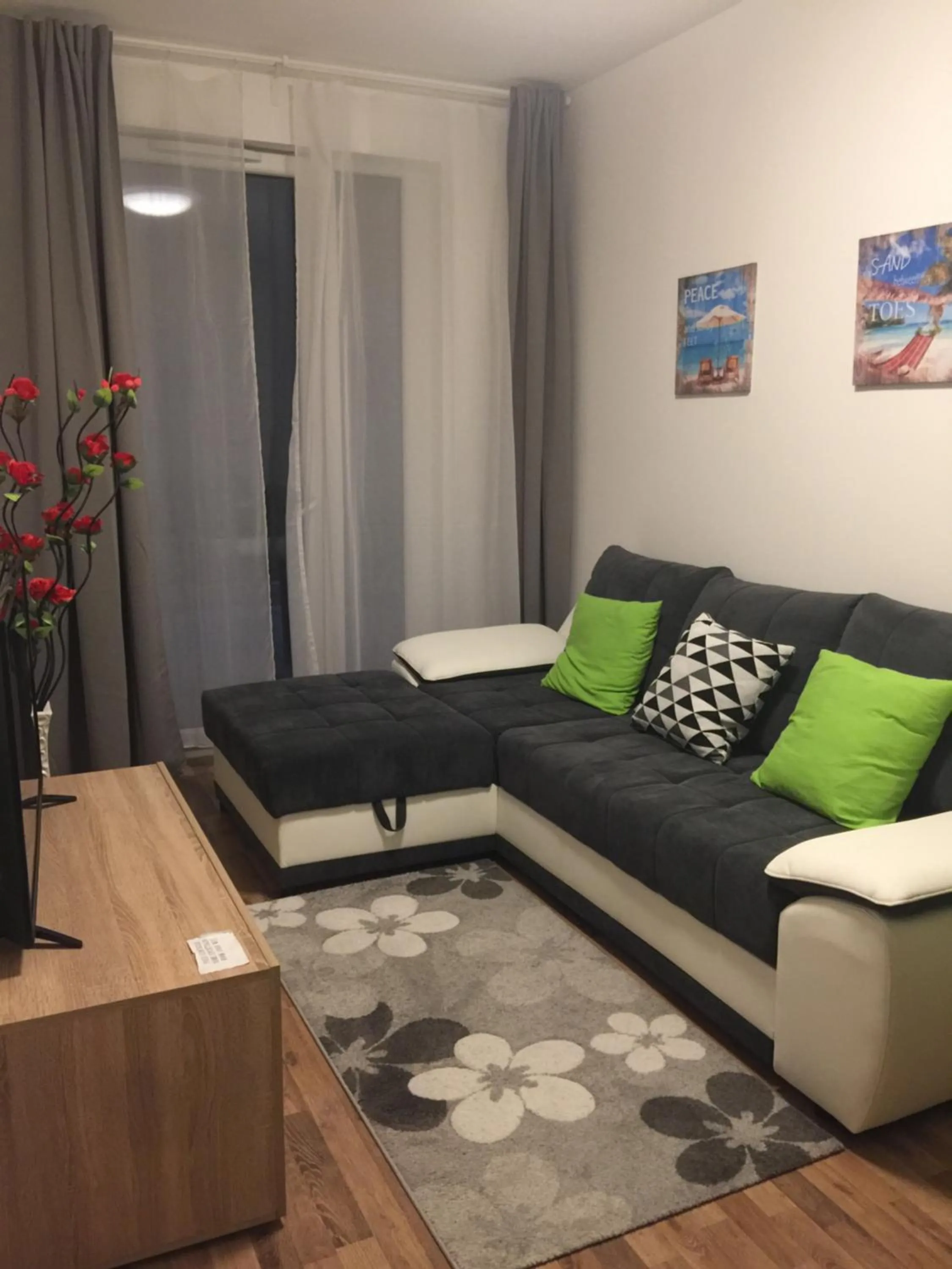 Living room in Corvin Rose Apartment Hotel