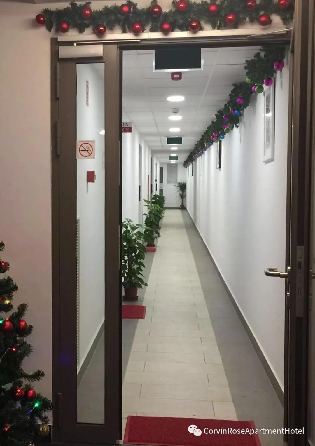 Facade/entrance in Corvin Rose Apartment Hotel