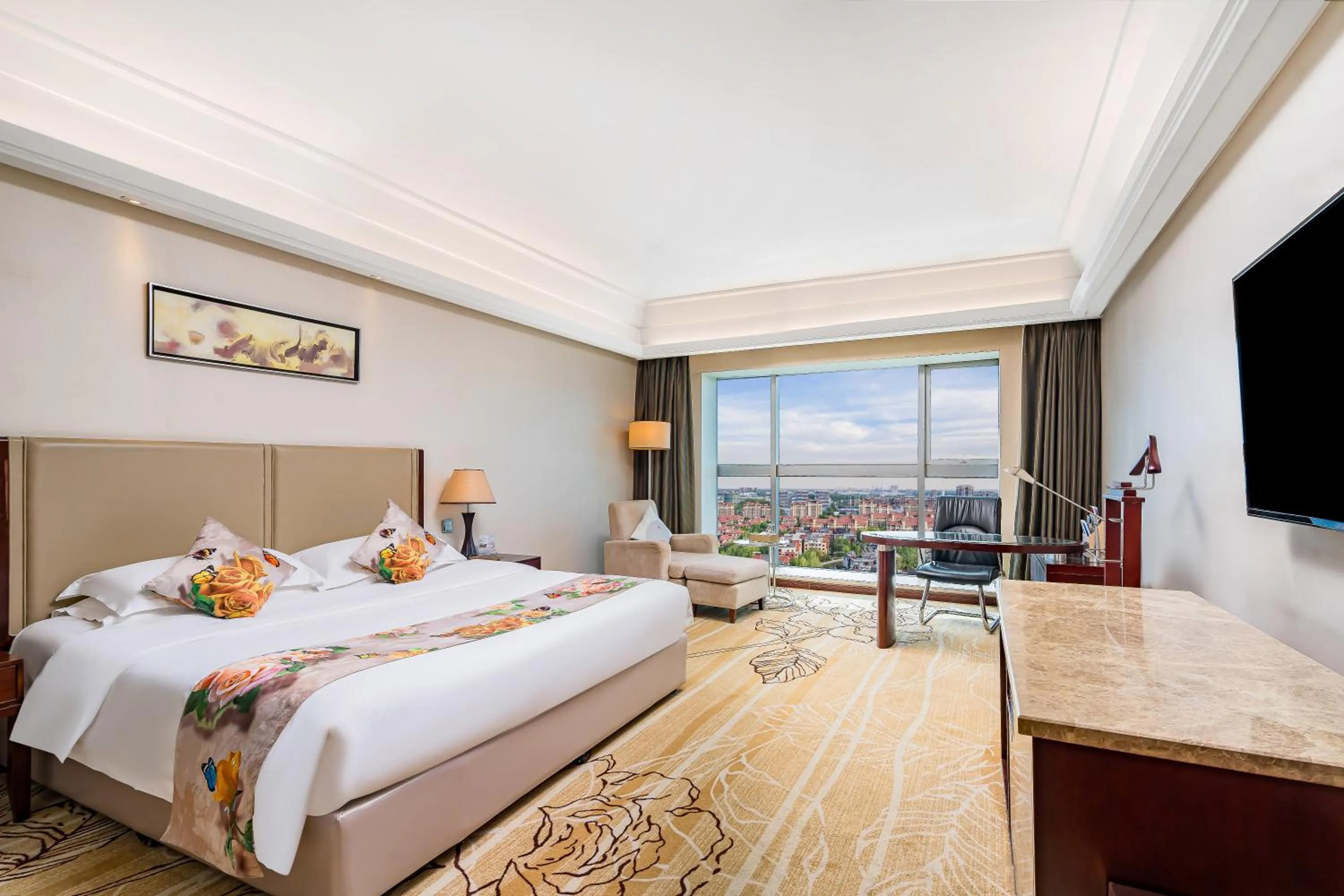 Bed in Langfang Arcadia International Hotel