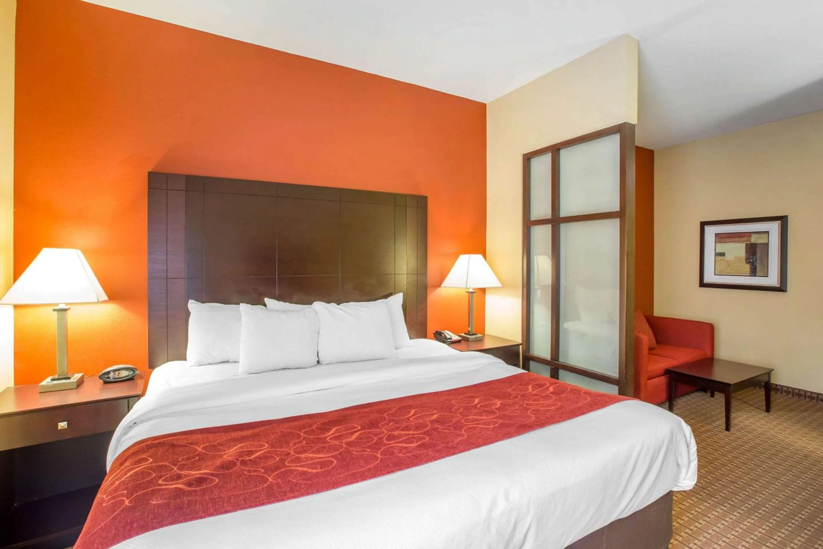 Bedroom in Comfort Suites Golden Isles Gateway