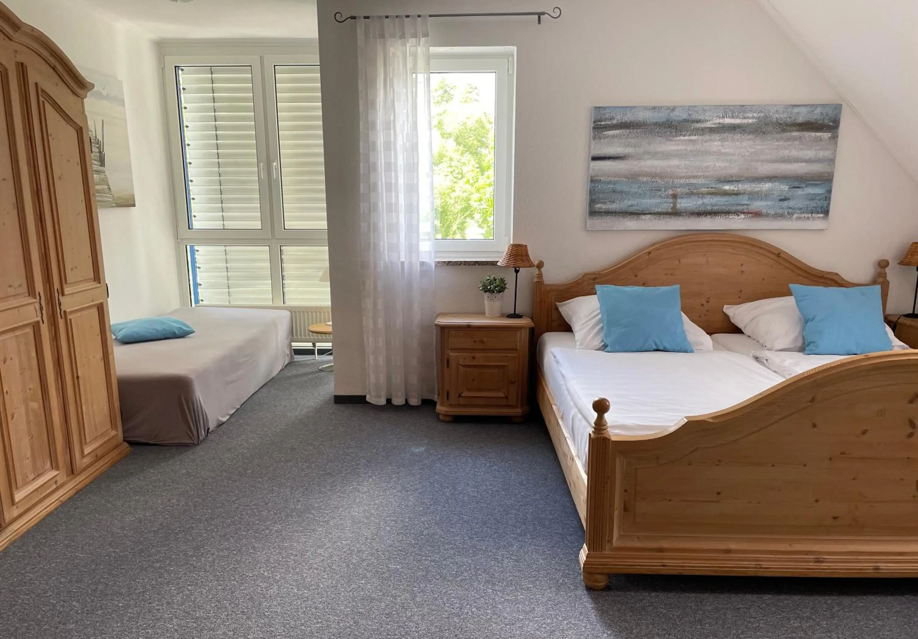 Bed in Restaurant San Marco