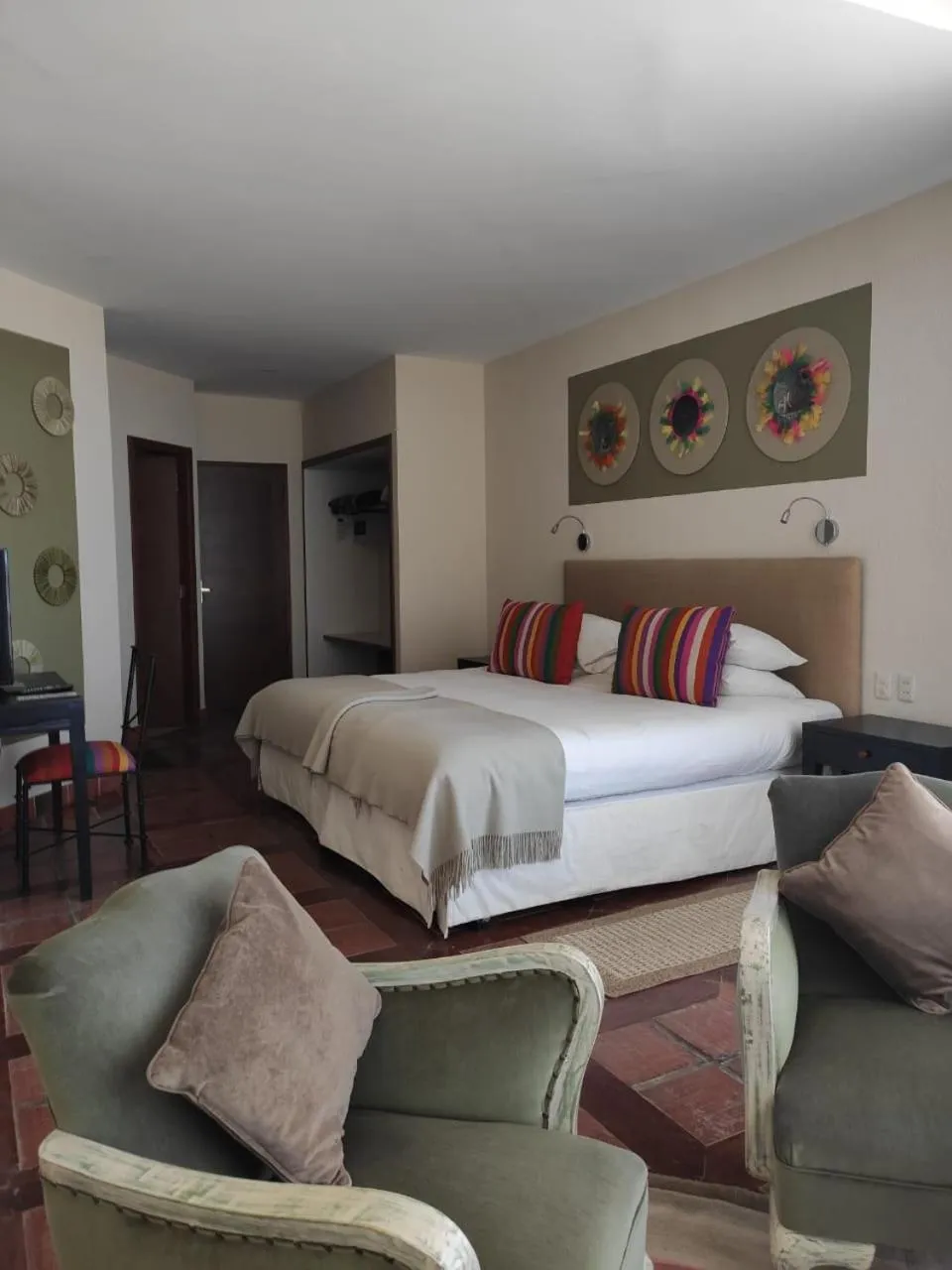 Photo of the whole room, Bed in Hotel Rosario Lago Titicaca