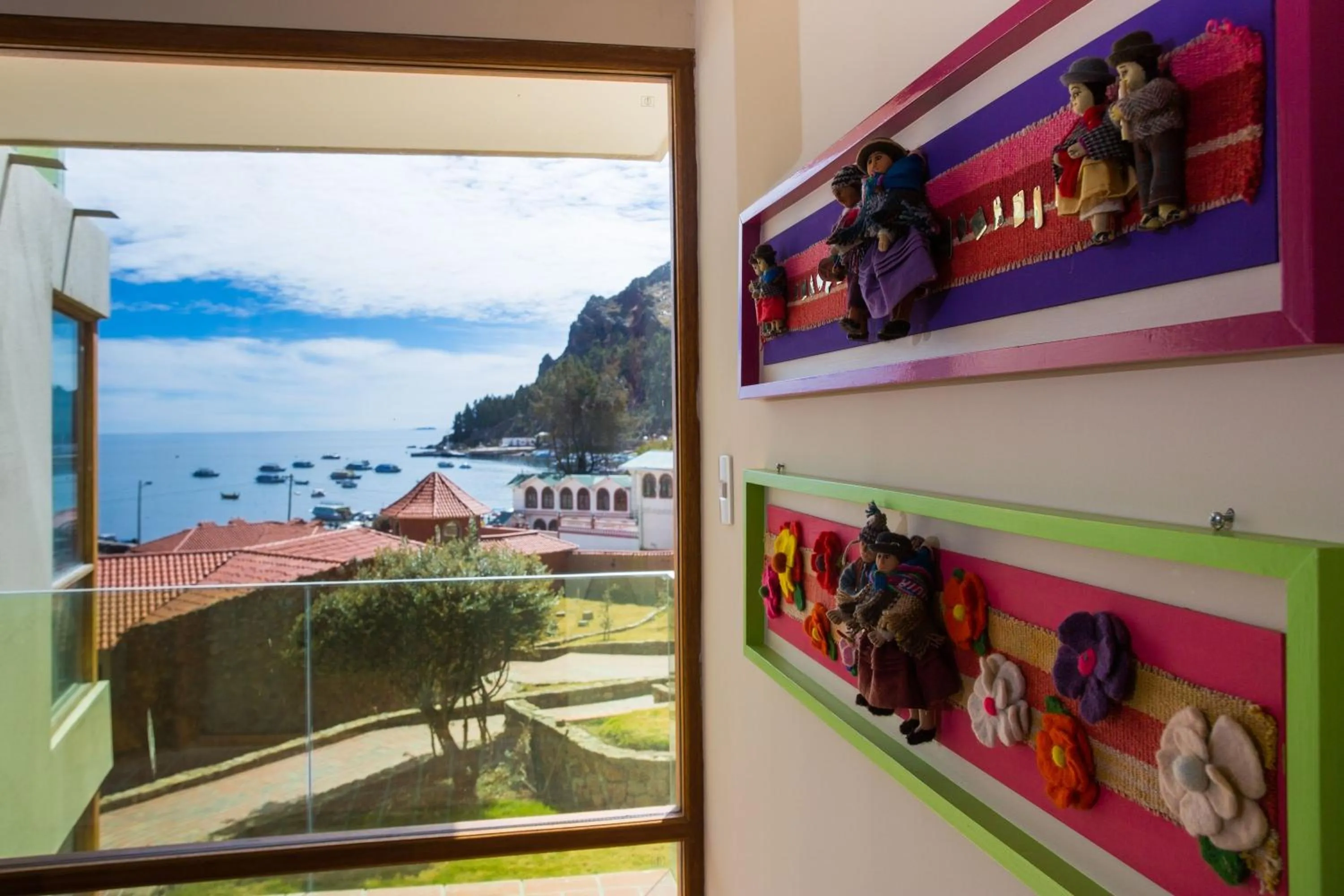 Decorative detail in Hotel Rosario Lago Titicaca