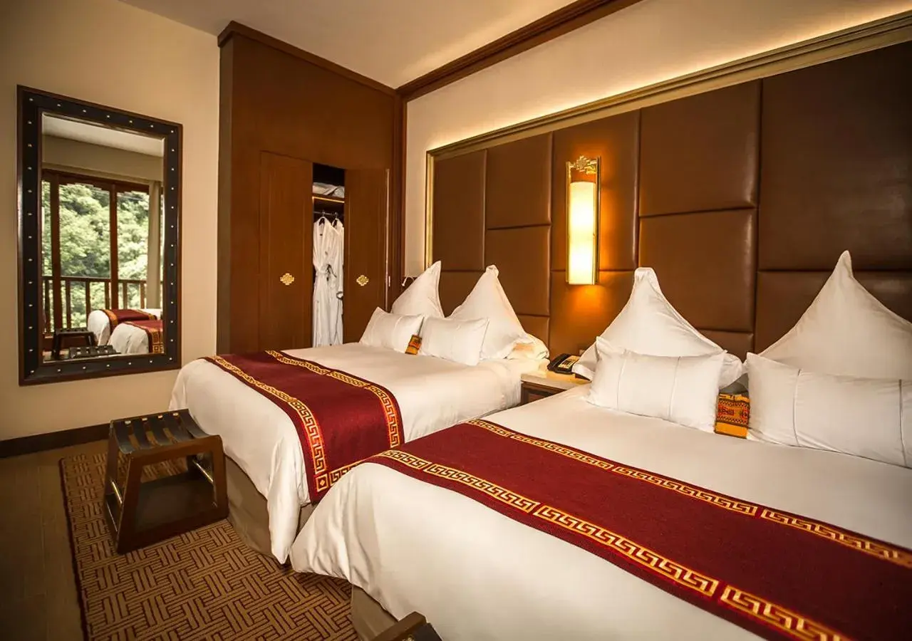 Double Room with Balcony in Sumaq Machu Picchu Hotel Double Room with Balcony in Sumaq Machu Picchu Hotel