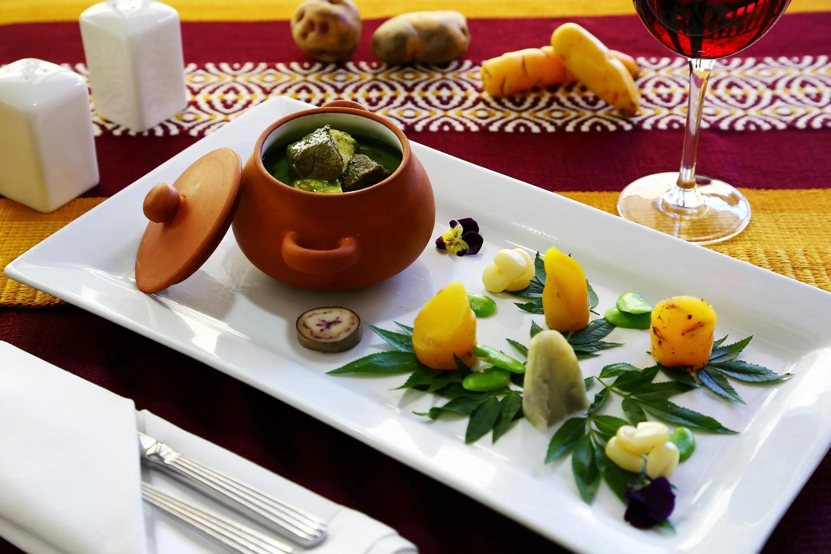 Food and drinks in Sumaq Machu Picchu Hotel