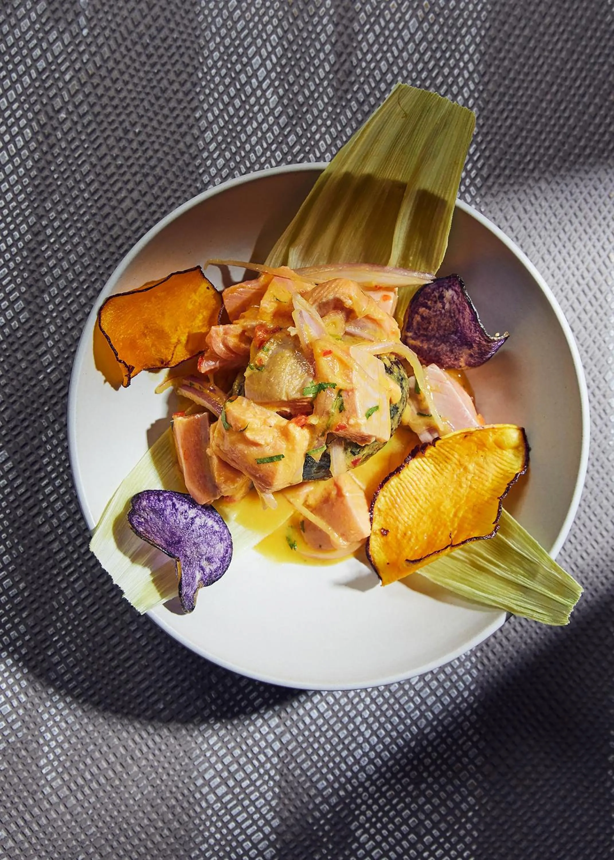 Food close-up in Sumaq Machu Picchu Hotel