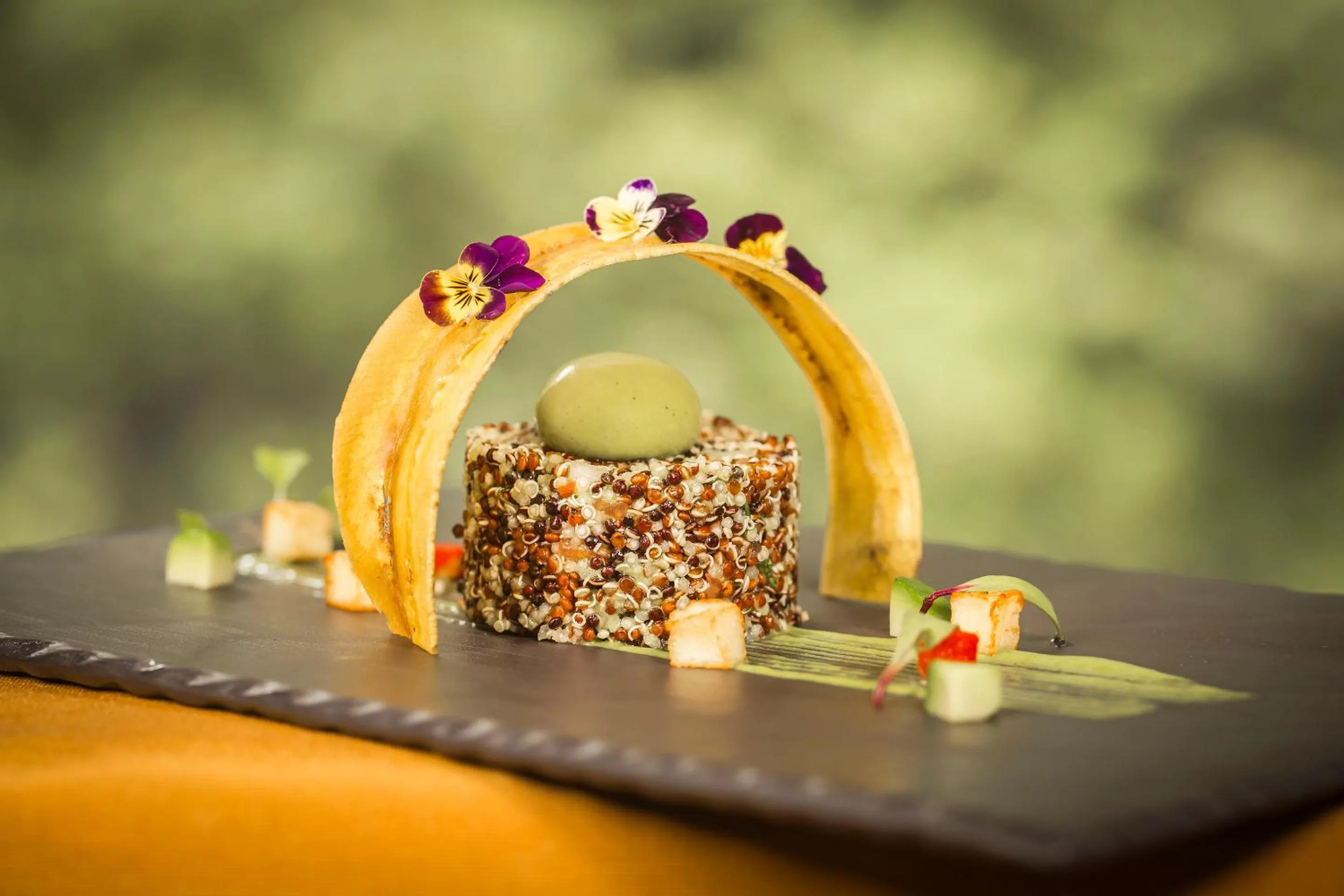 Food in Sumaq Machu Picchu Hotel