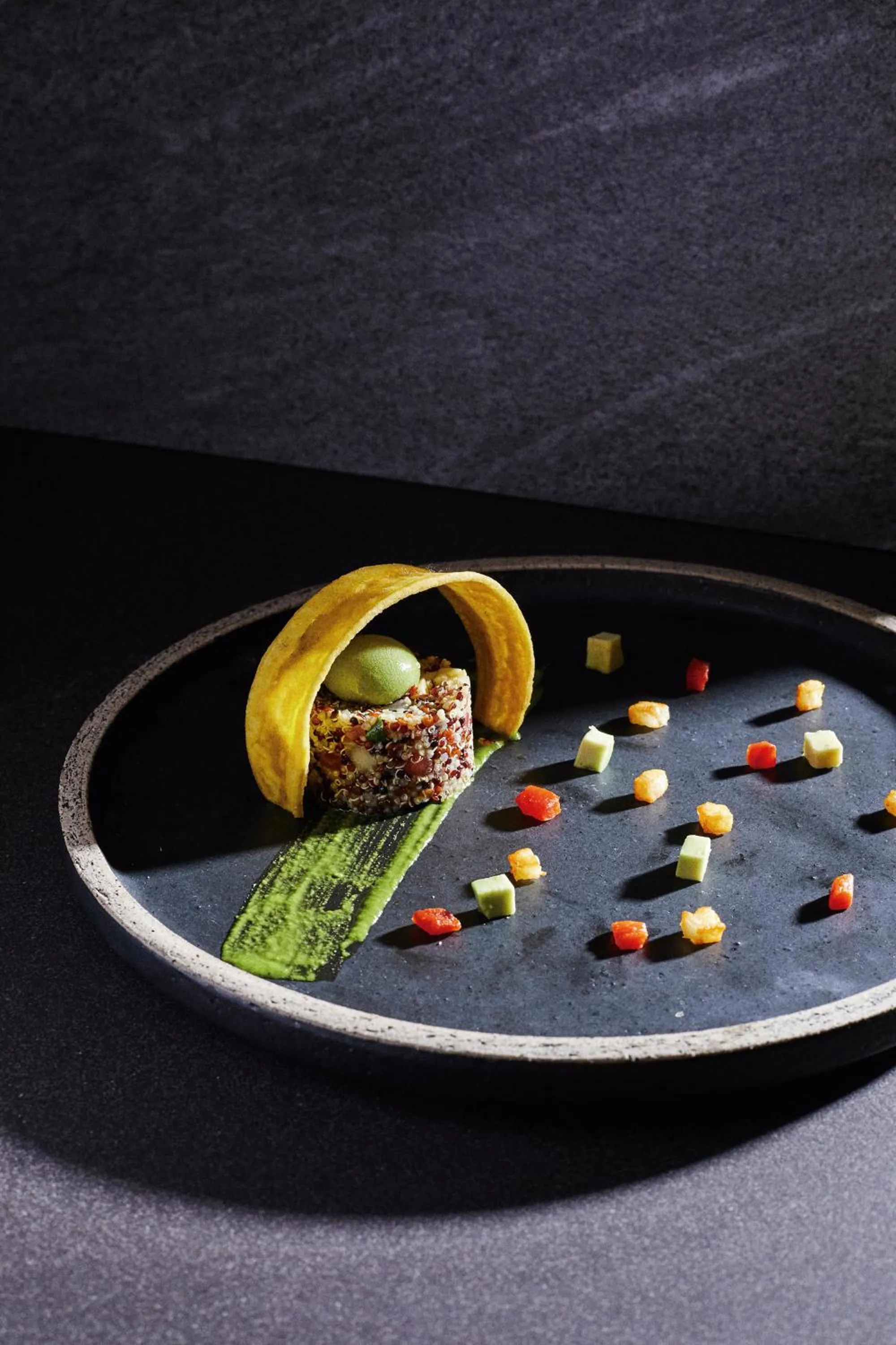 Food close-up in Sumaq Machu Picchu Hotel