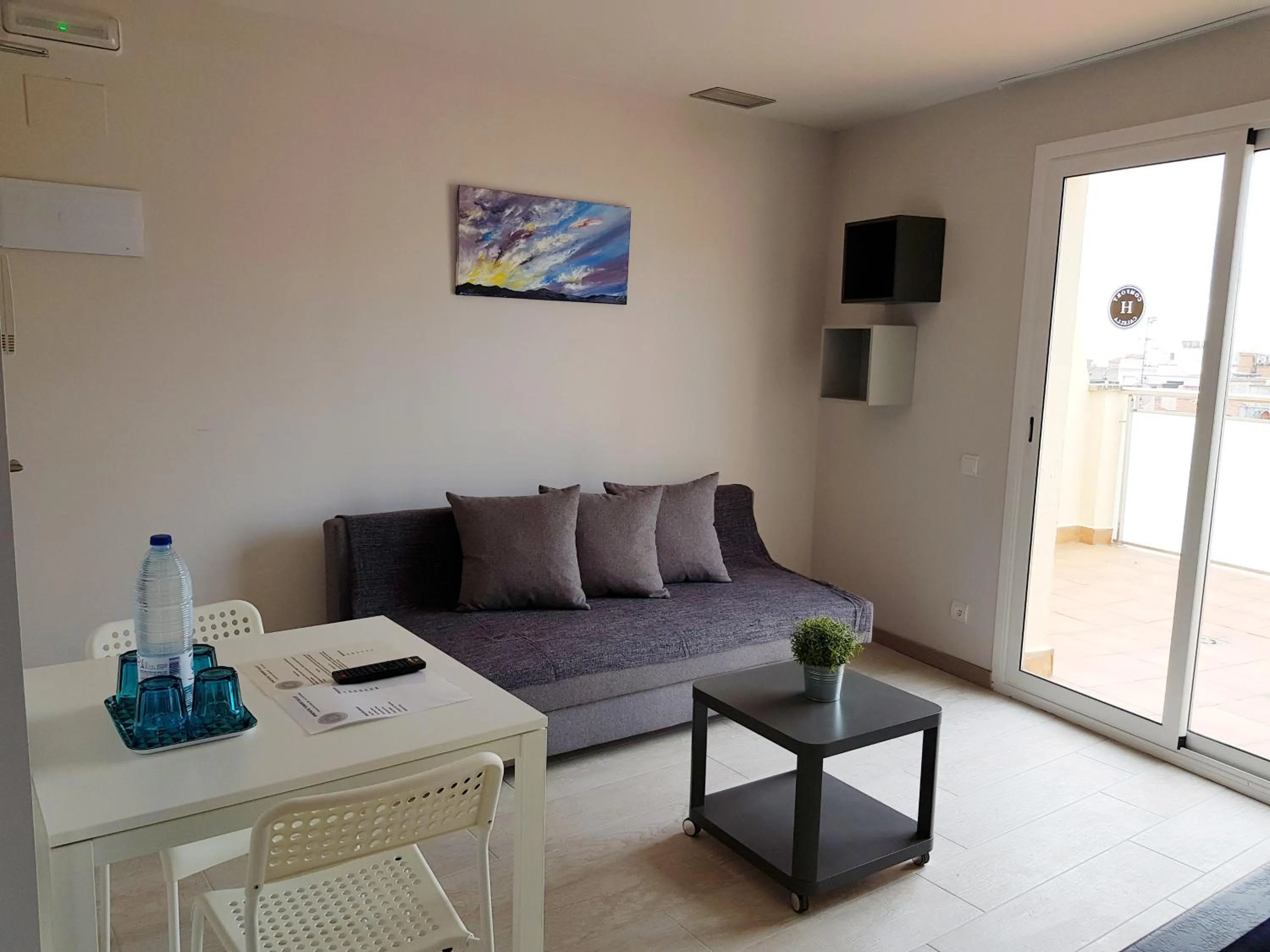 Living room in Apartamentos Comfort Calella