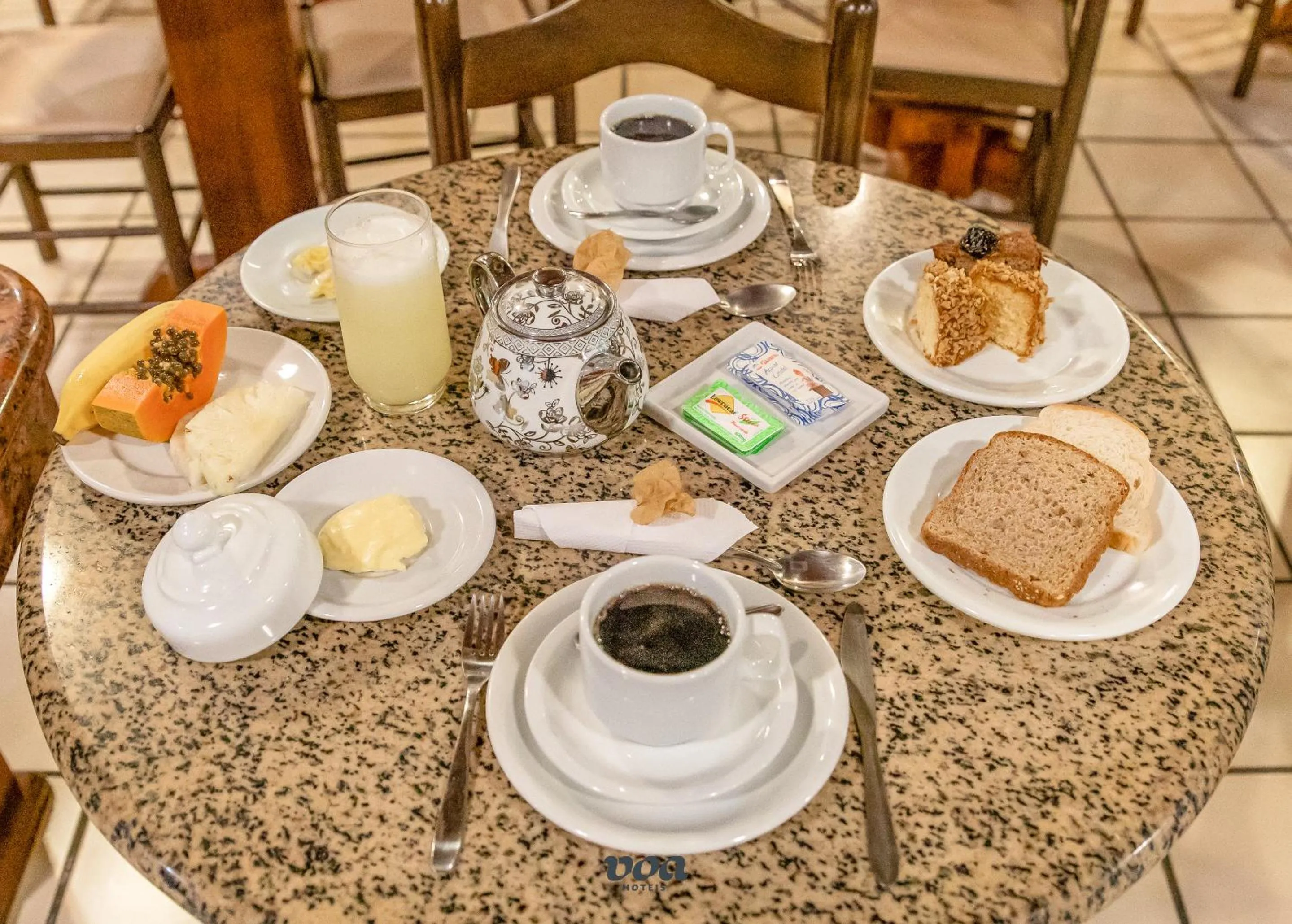 Breakfast in VOA Samuka Hotel