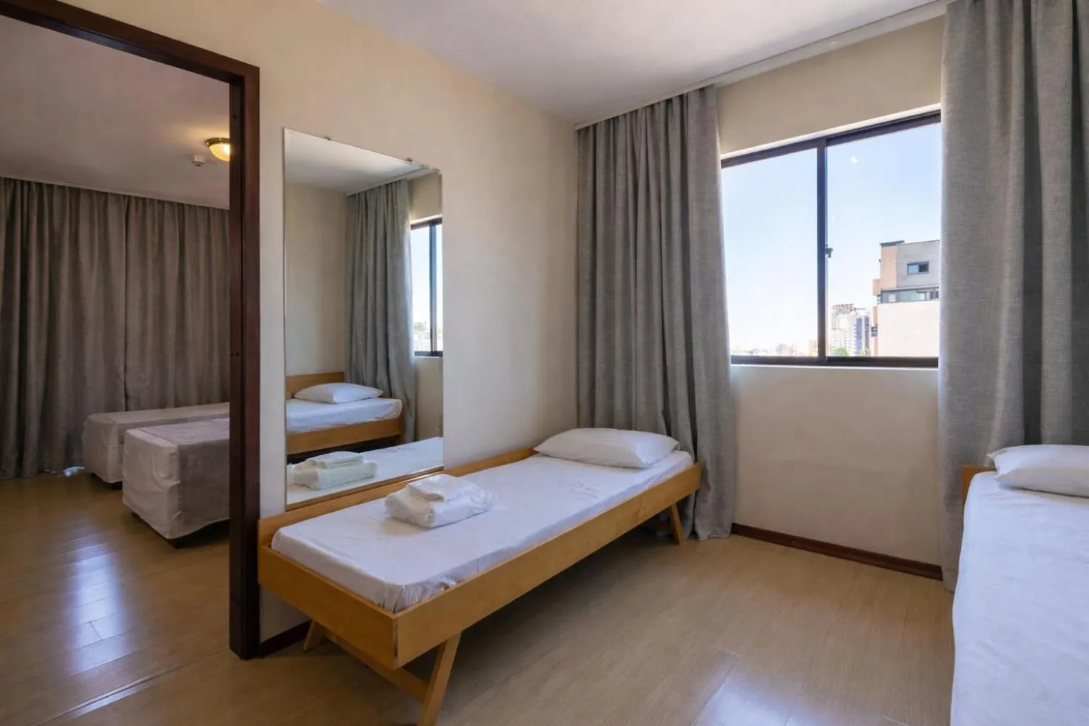 Living room, Bed in Hotel Flat Petras Residence