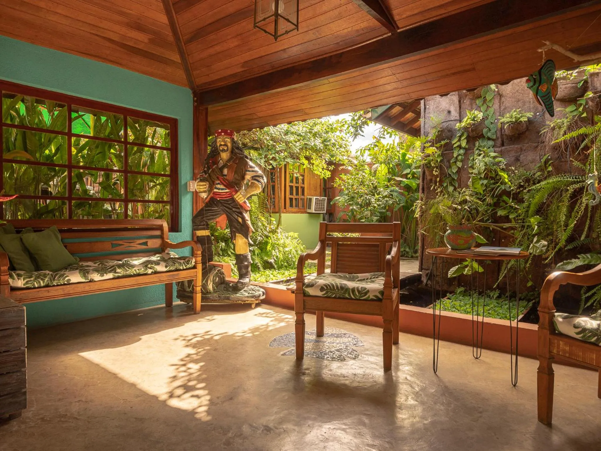 Decorative detail in Pousada Atiaia