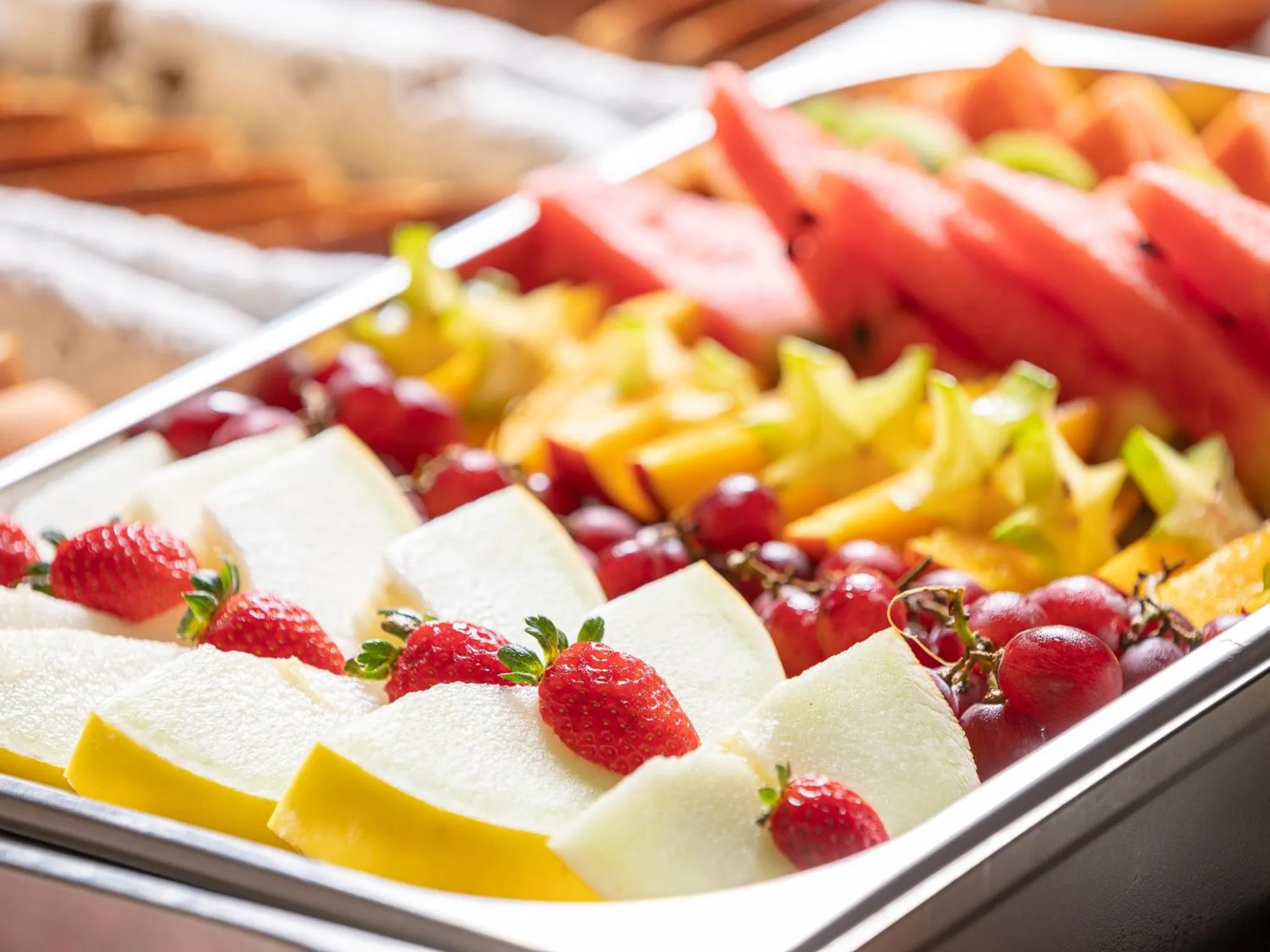 Buffet breakfast in Pousada Atiaia